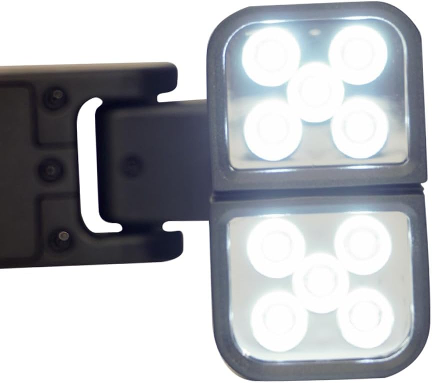 Universal BBQ Grilllampe mit schwenkbaren LED-Köpfen, Grilllampe