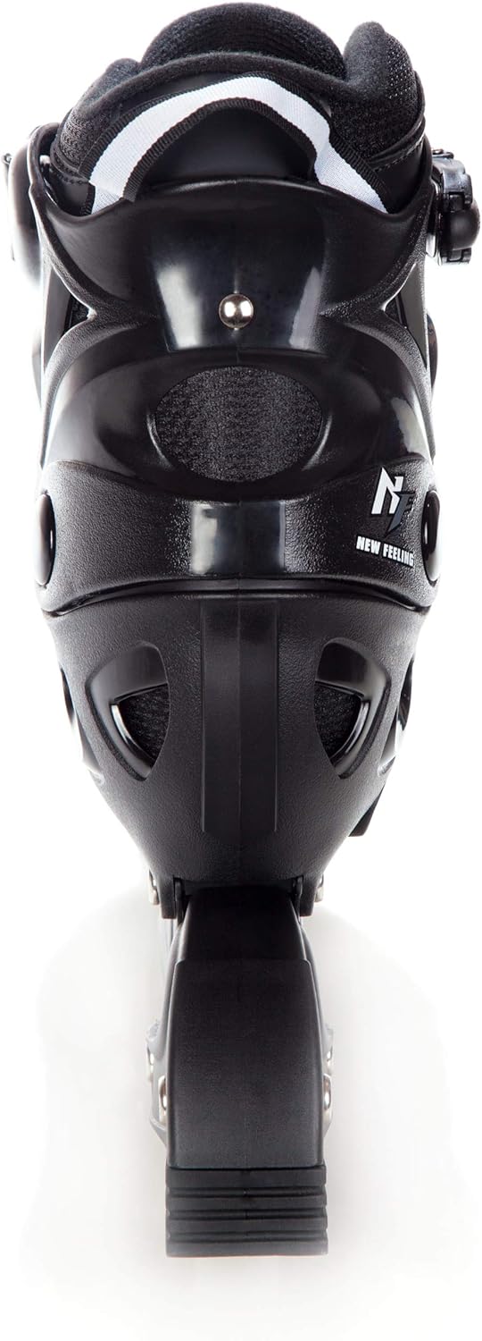 Verstellbare Inline-Skates Pulse, 37-40 (23,5cm-26cm) Black ohne Kufen