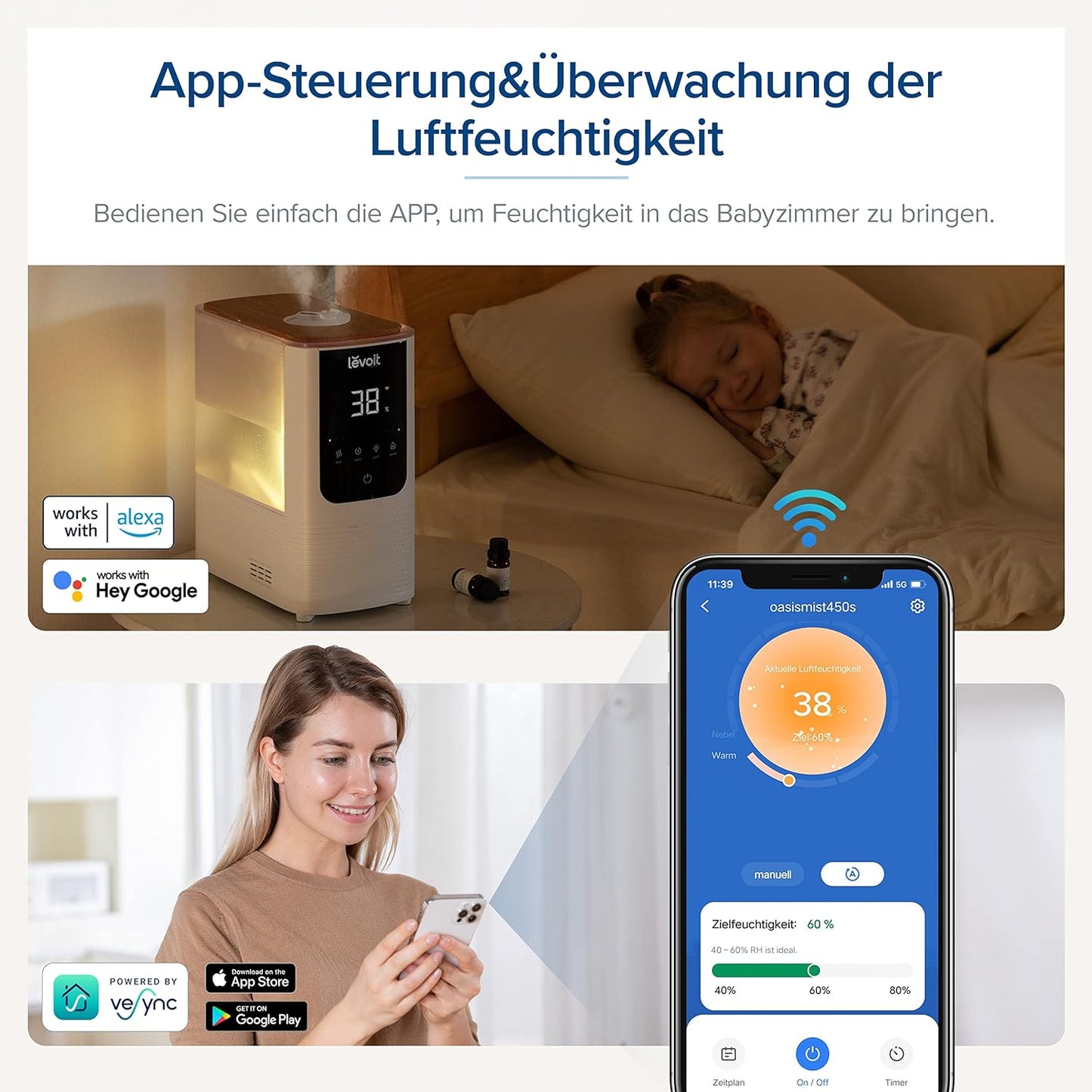 OasisMist, Smart+4,5L+Warm/Kalt