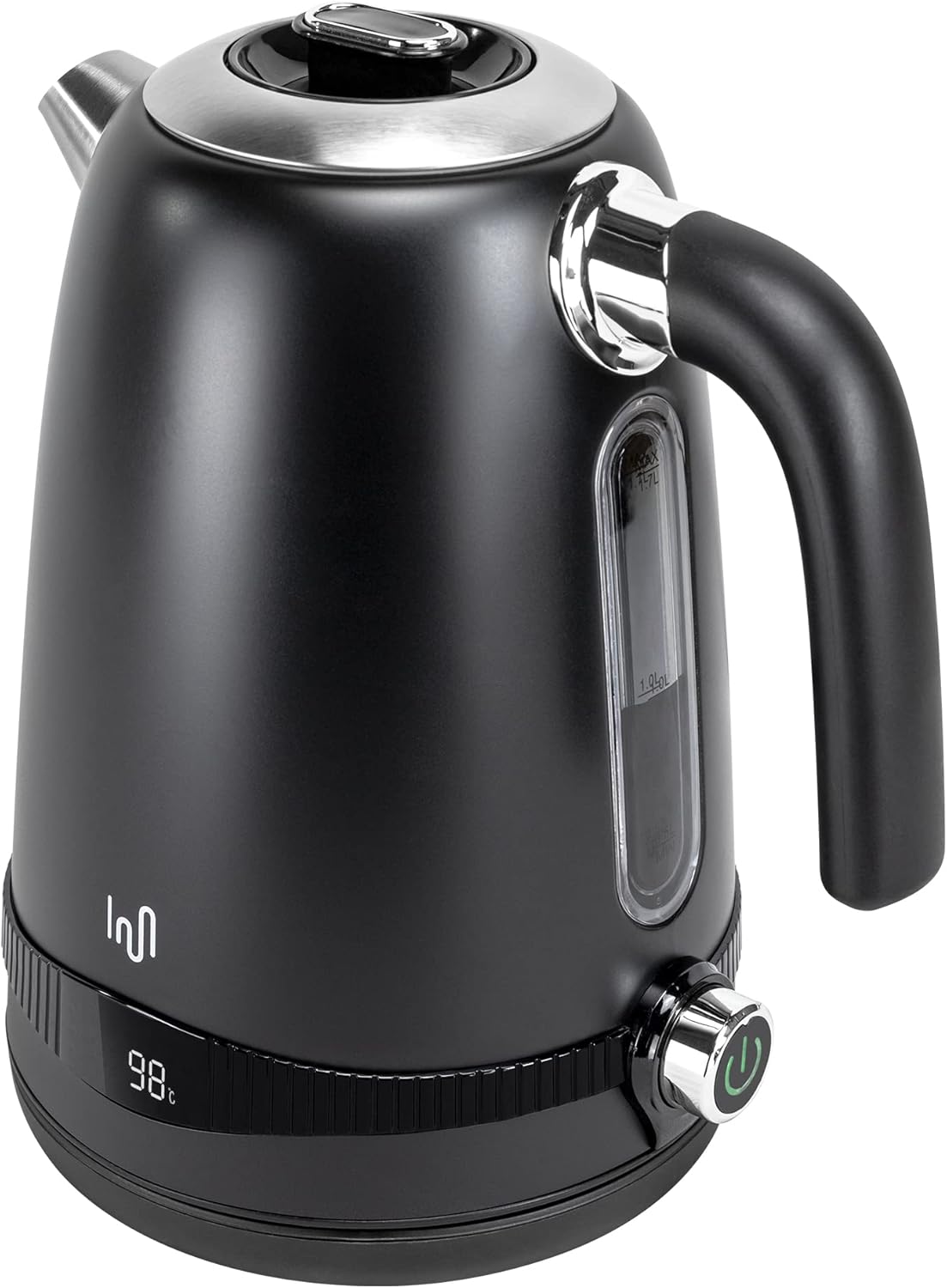 Retro Wasserkocher mit Temperatureinstellung
