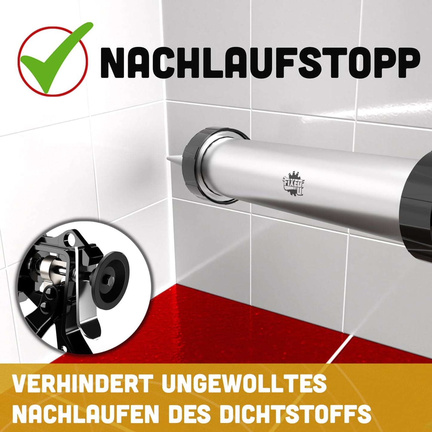 Kartuschenpresse, 400ml Geschlossen