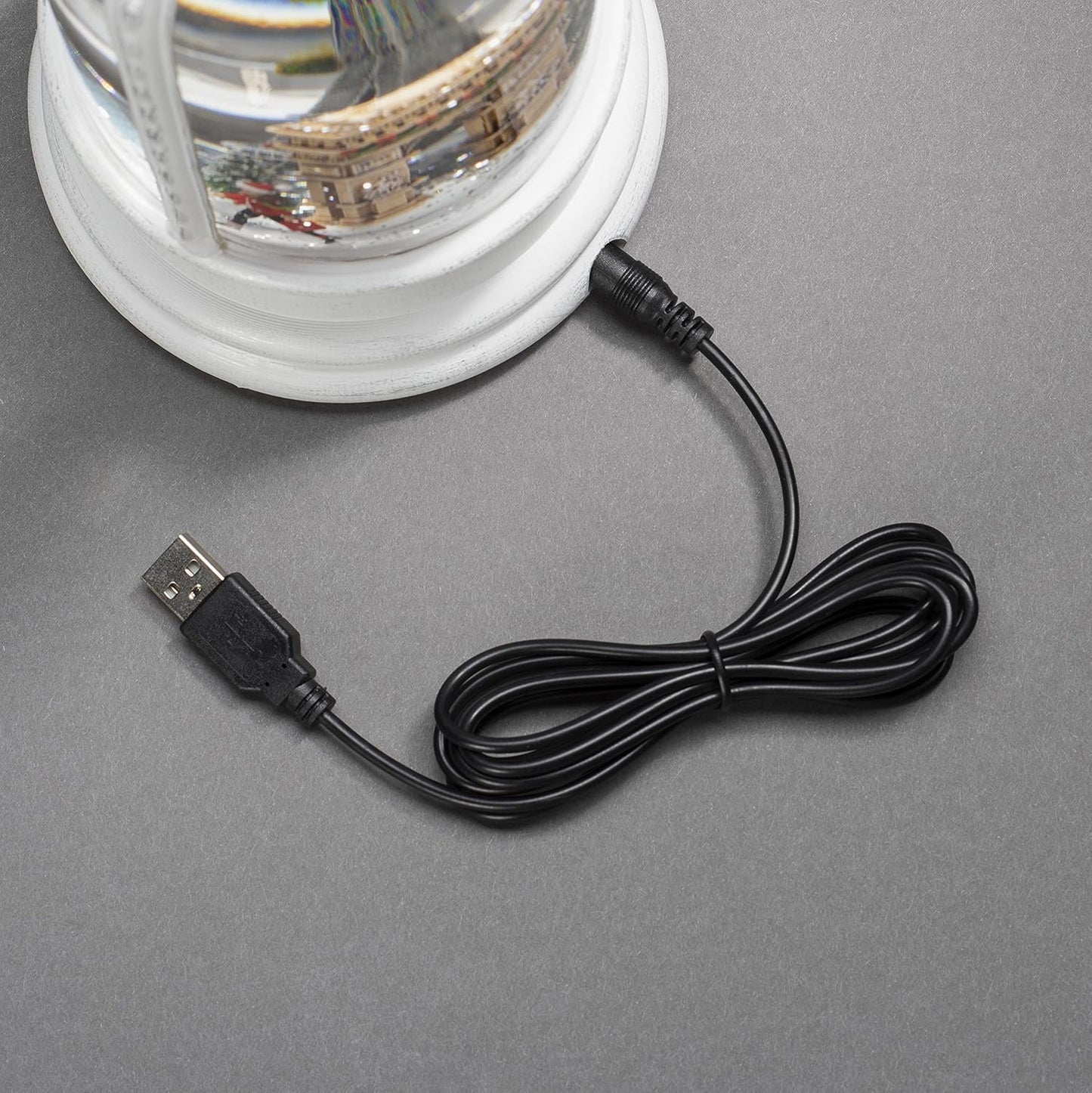LED-Wasserlaterne mit Timer, Einheitsgrösse Weiss