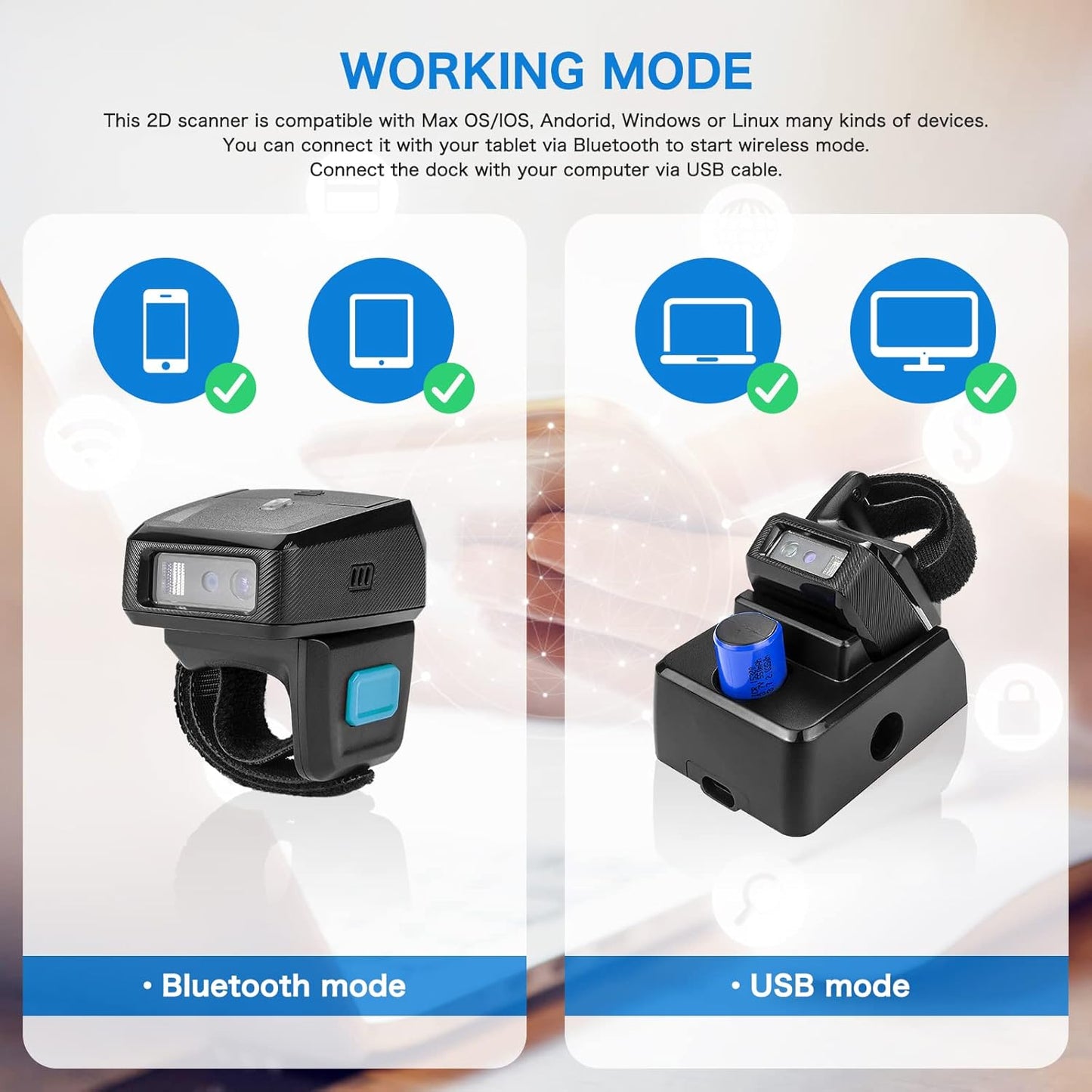 Ring Scanner RS9000, Rs-9000
