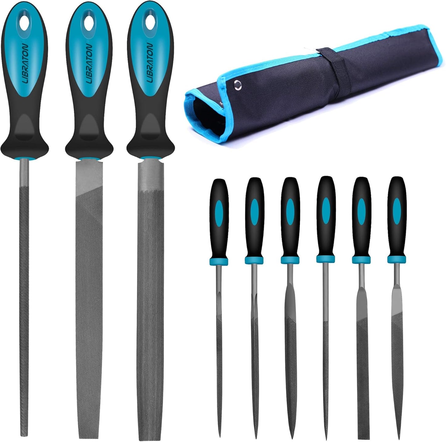 9-teiliges Feilen-Set für Werkstatt & Heimwerken, 9-teilig