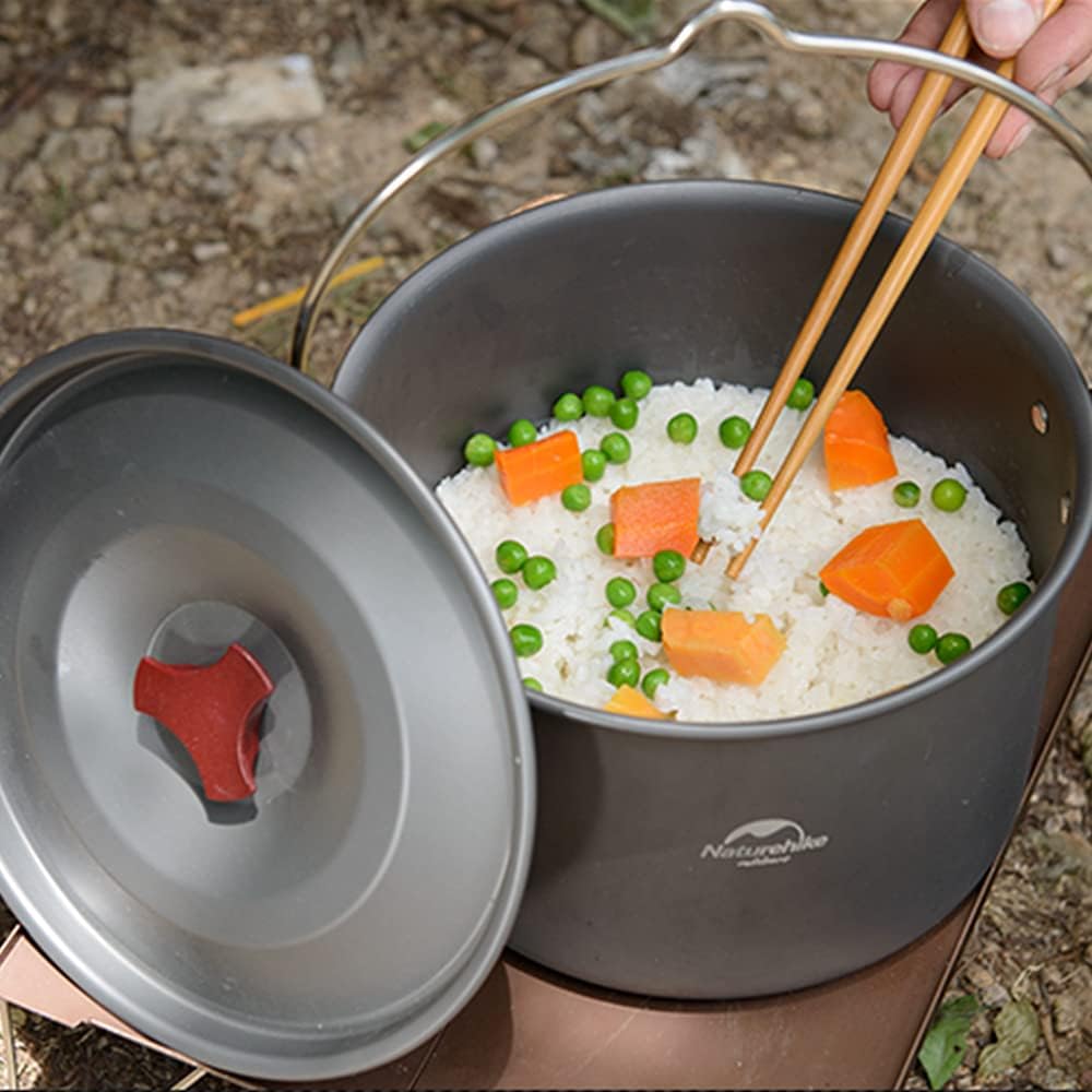 Camping-Suppentopf, Grau