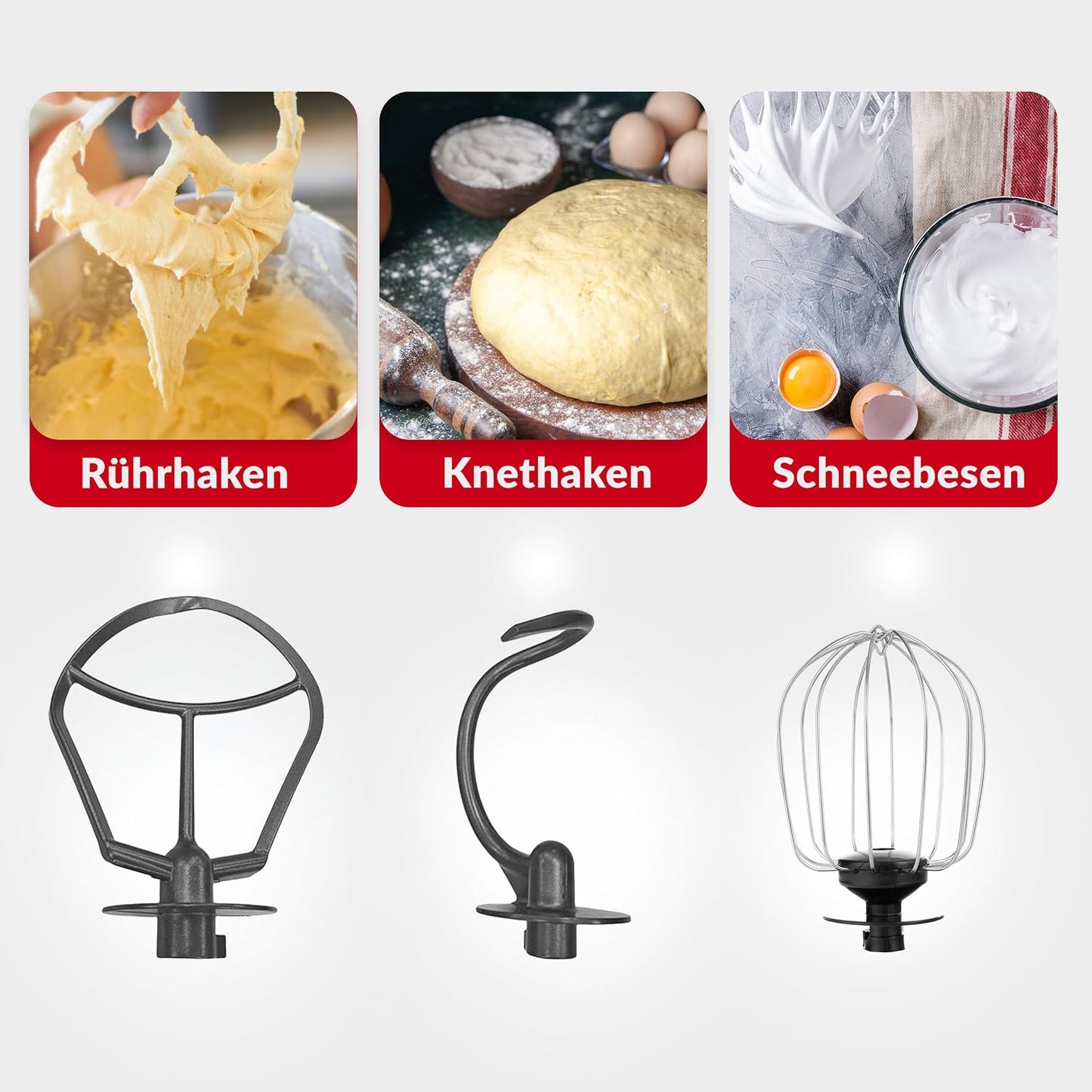 Küchenmaschine mit 12 Geschwindigkeiten, Beige