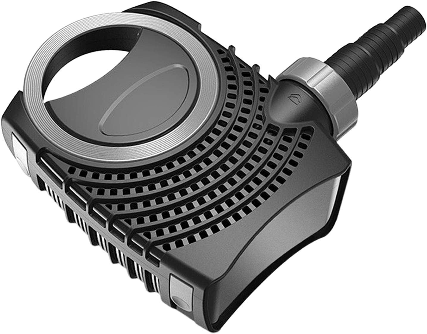 Teichfilter Komplettset mit Pumpe und UVC Klärer, CBF-350 filter+3600l/h pumpe+24W UVC lampe+5M Schlauch+Schlauchschellen