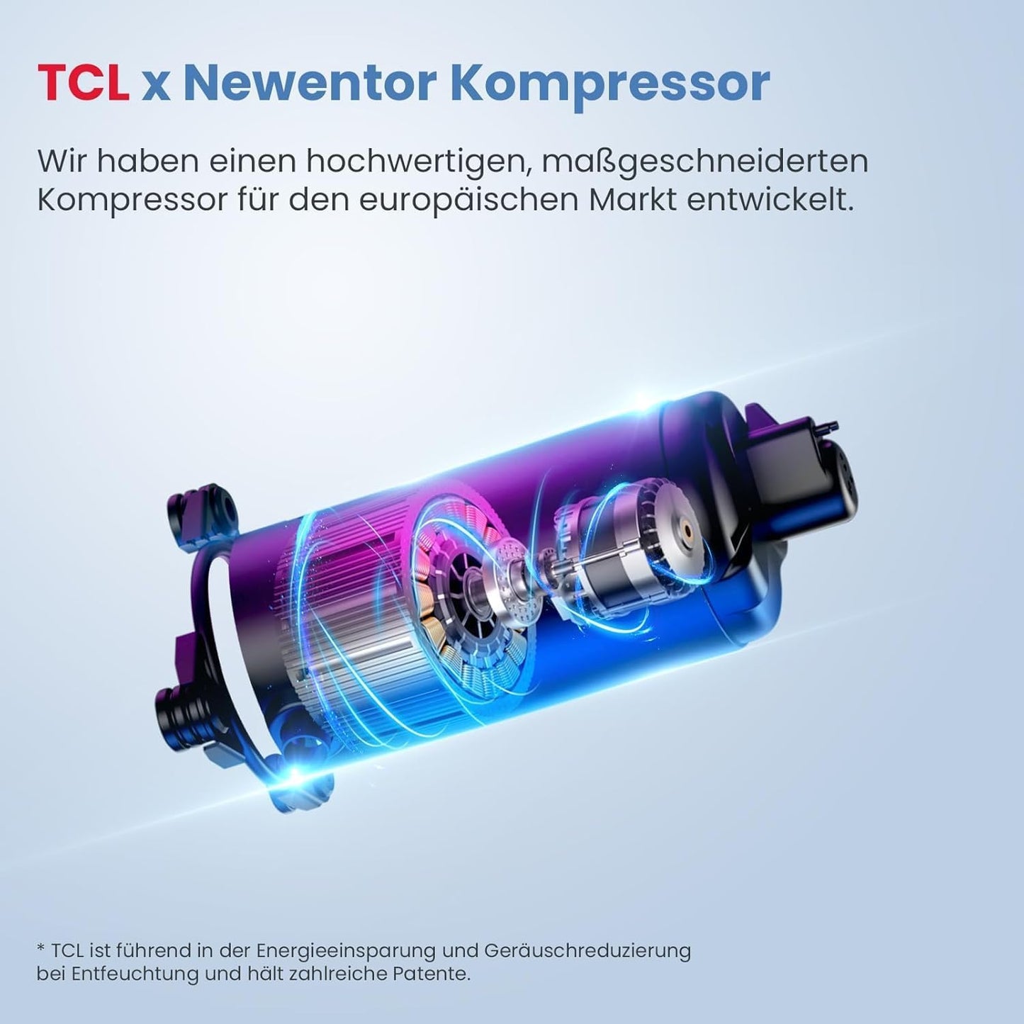 Elektrischer Luftentfeuchter mit Timer & Filter, 20L-50㎡