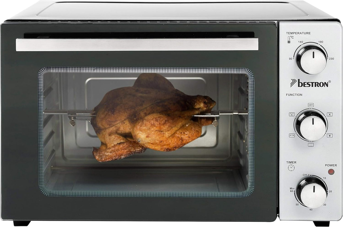 Grill-Backofen - AOV31PS, 31 Liter / Minibackofen mit Pizzastein