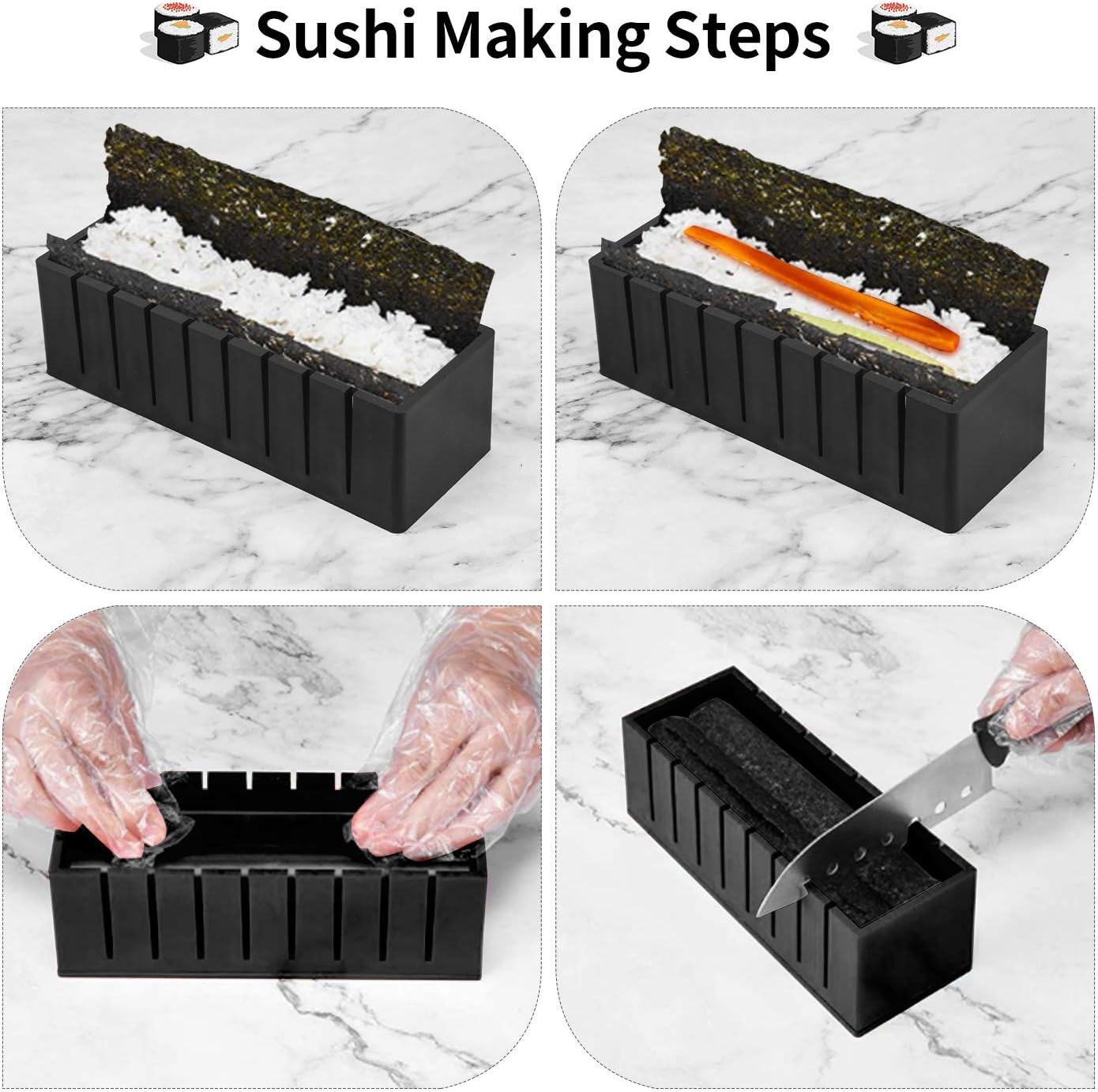 Sushi Maker Kit, 12 PCS