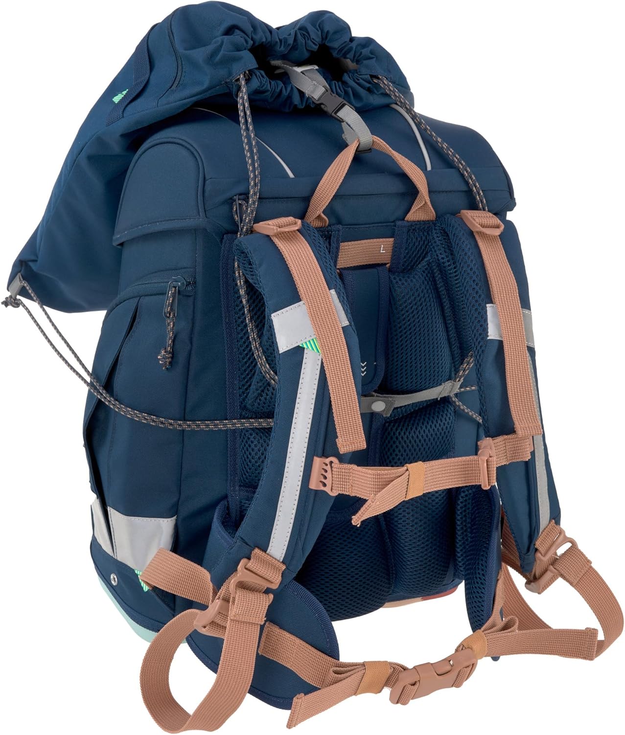 7-teiliges Schulranzen-Set Boxy Unique, Navy