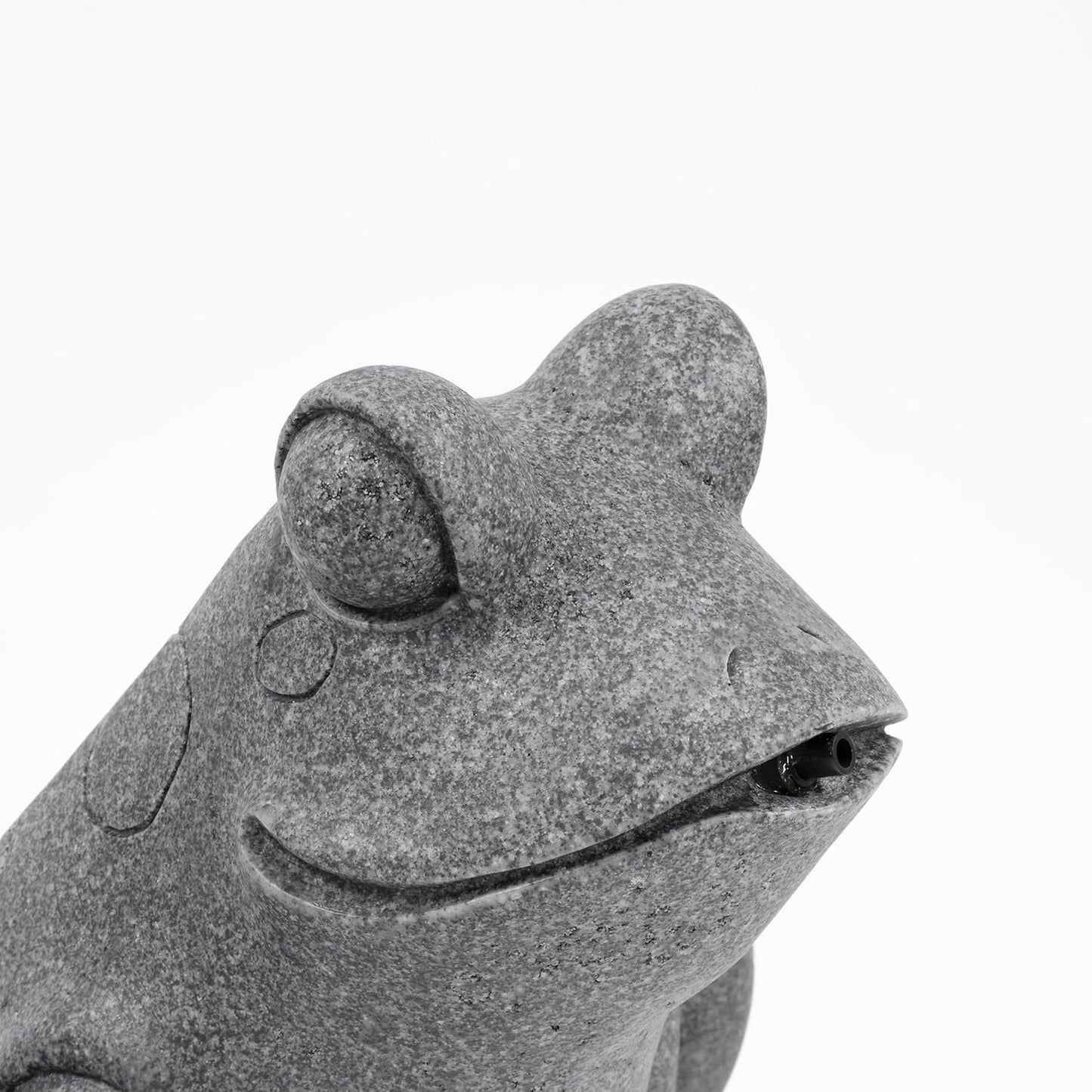Wasserspeier-Figur sitzender Frosch