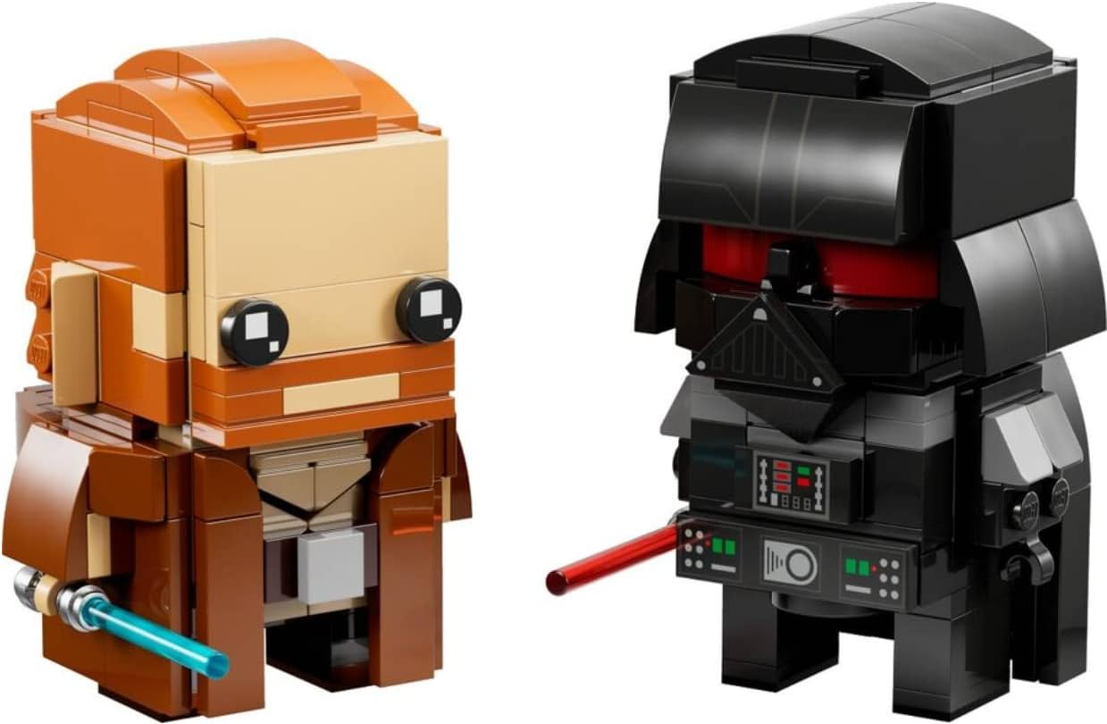 Brickheadz Star Wars Darth Vader und Obi Wan Kenobi