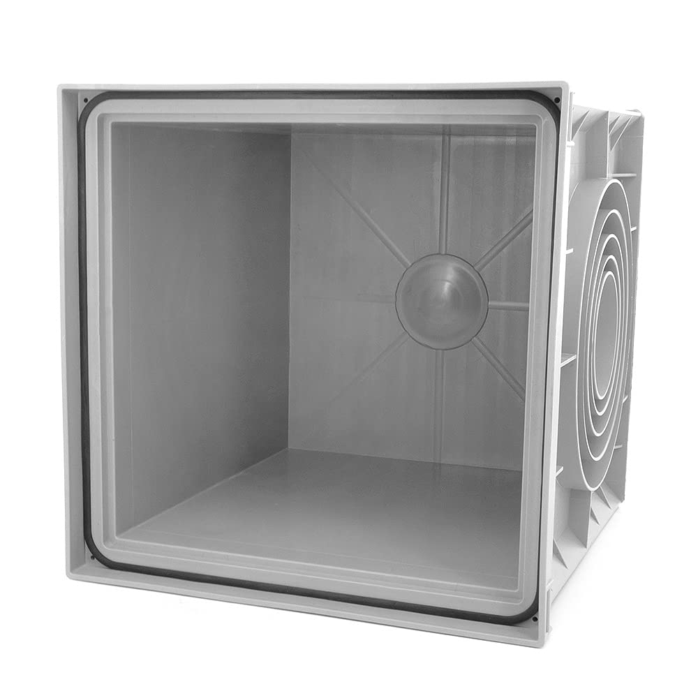 Revisionsschacht, 400x400x400 mit Deckel