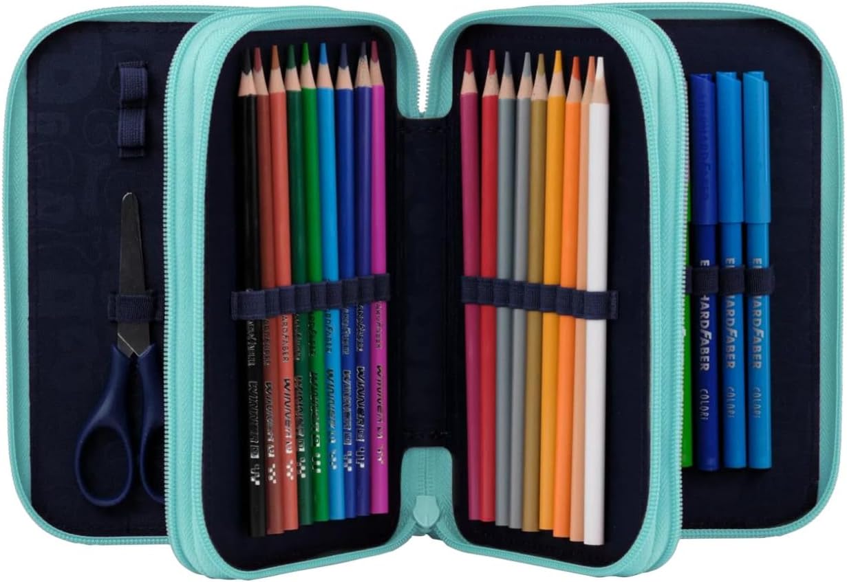 Maxi Mäppchen Set, Reitbärtraum - Türkis Einheitsgrösse