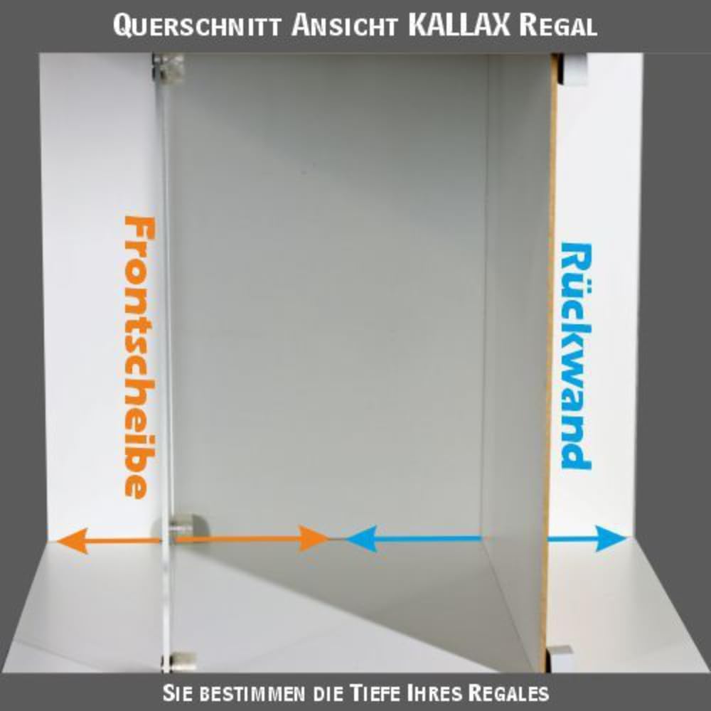 Frontscheiben-Kit für Kallax Regal (2er Set), 2er Set
