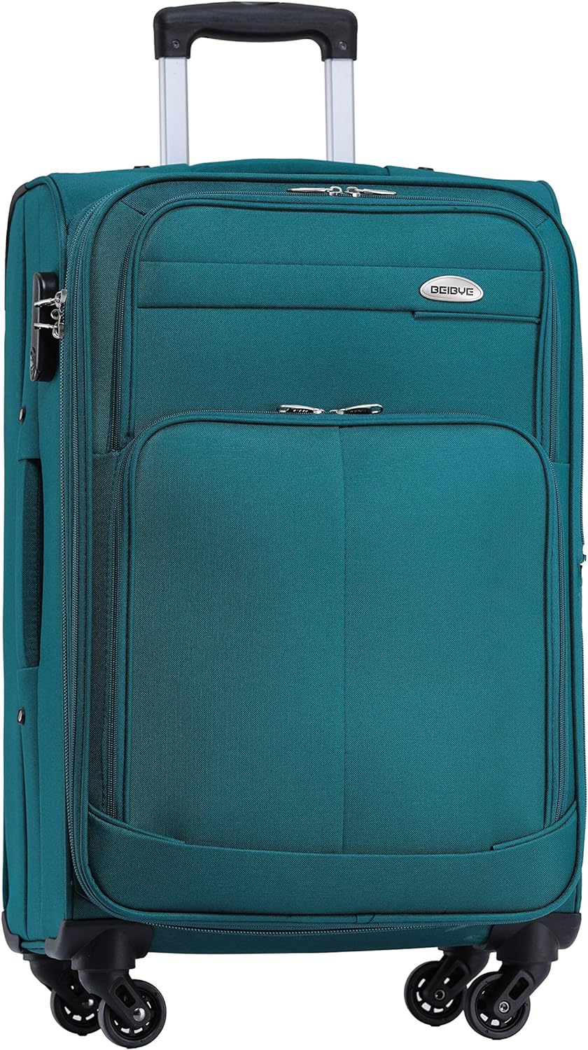 Reisekoffer, Turquoise, XL-Grosser Koffer-74cm