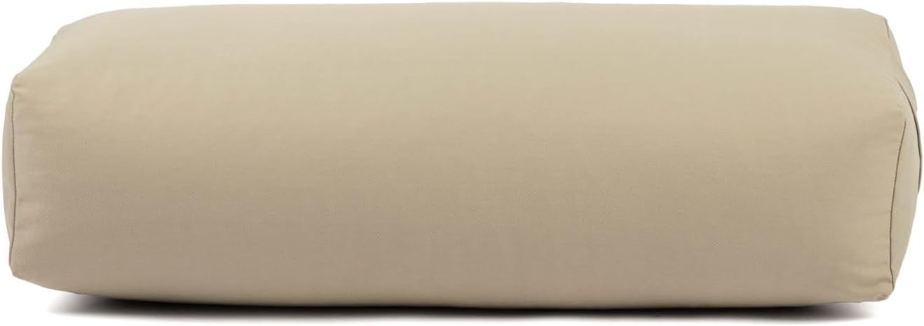 Yoga Bolster, light taupe