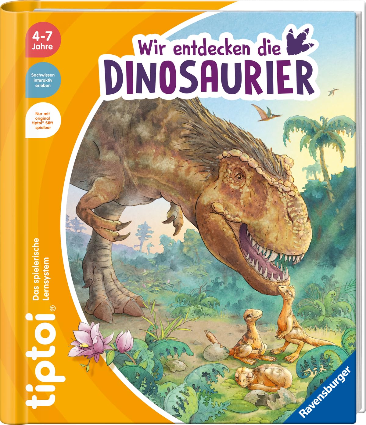 Tiptoi Wir entdecken die Dinosaurier Buch, Spiralbindung