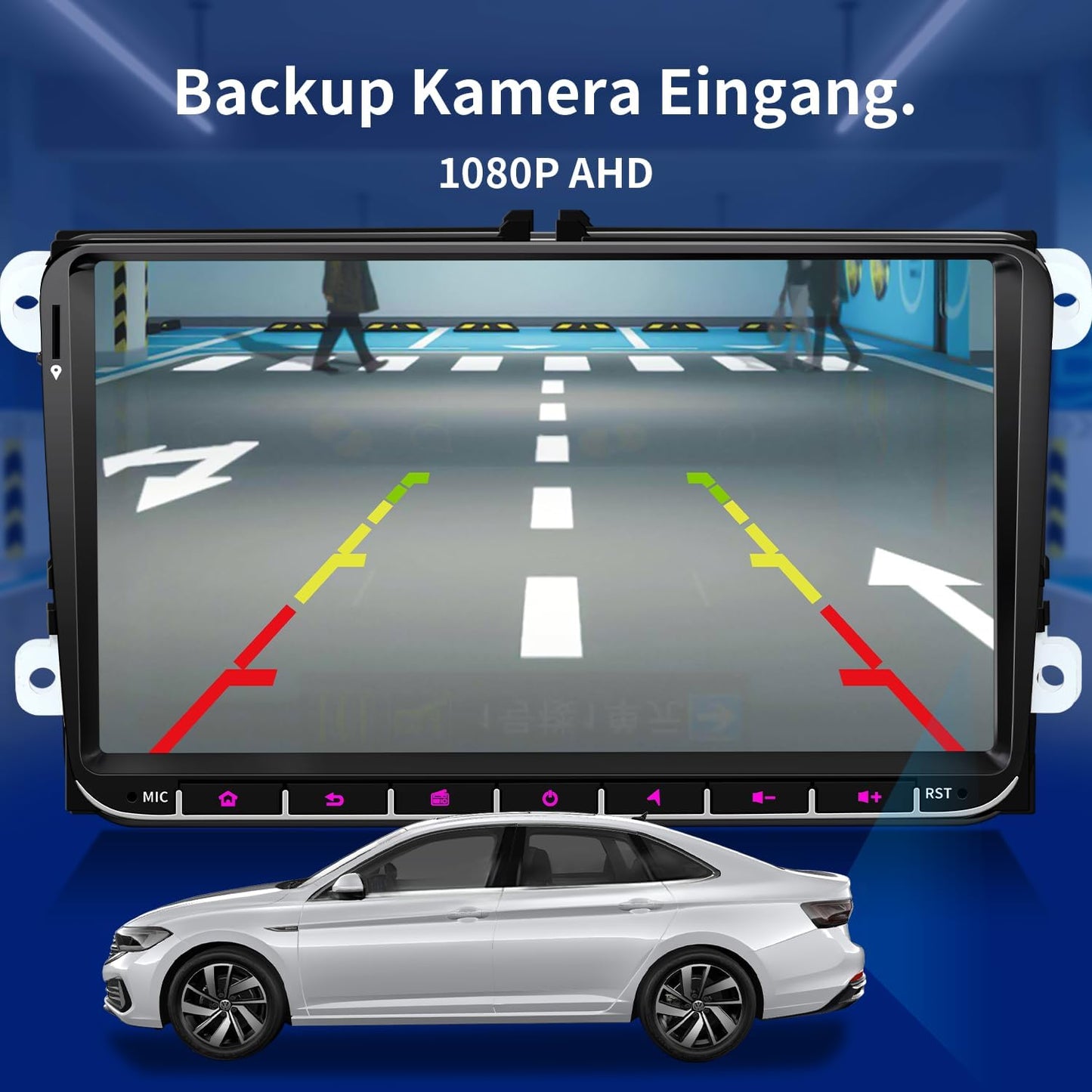 Doppel DIN Autoradio für VW Golf 5/6, T5, Polo, Passat