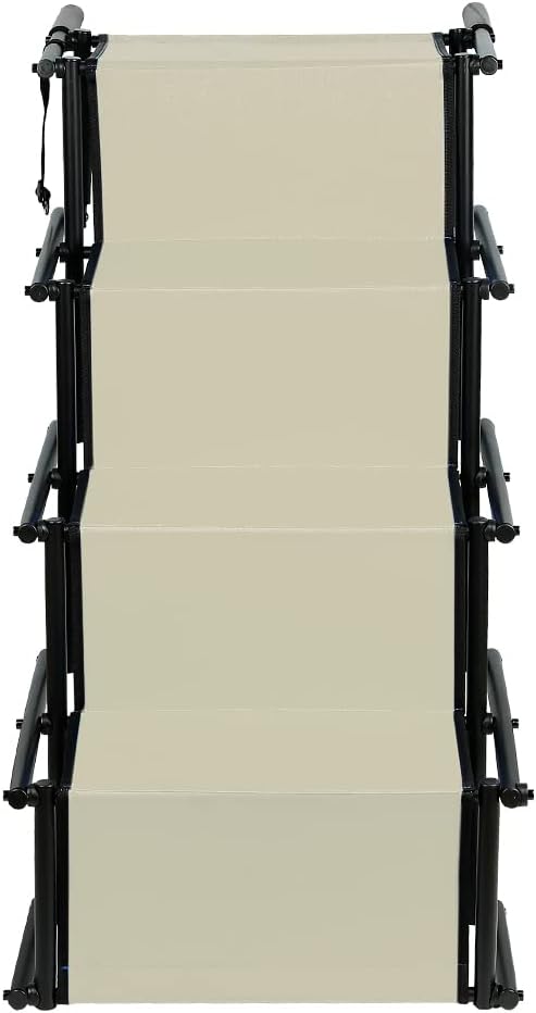 Klappbare Hundetreppe, Beige
