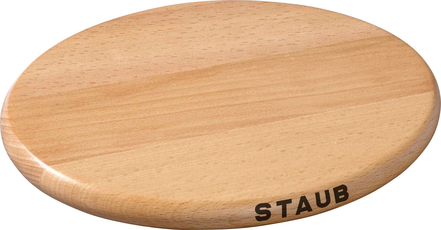 Magnetischer Holz-Untersetzer, 15 cm x 11 cm