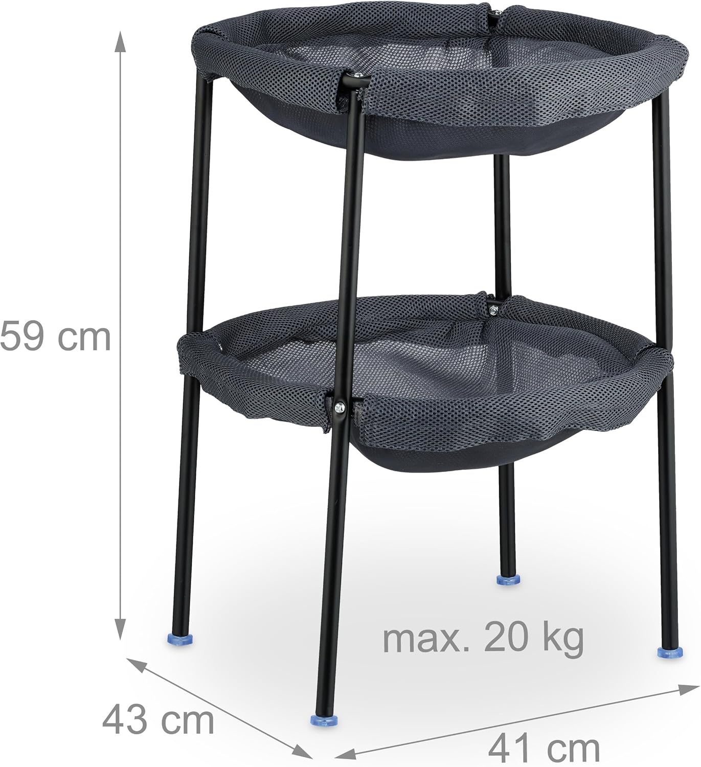 Katzenhängematte mit 2 Etagen