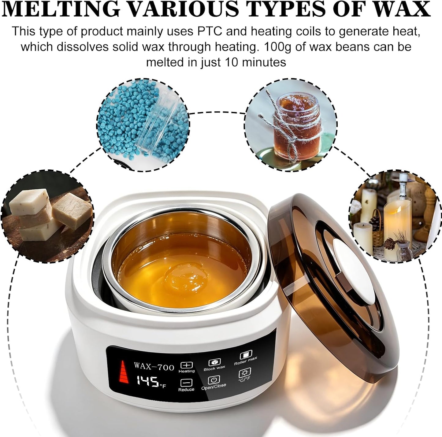 Wachswärmer Wax-700 mit automatischer Temperaturregelung
