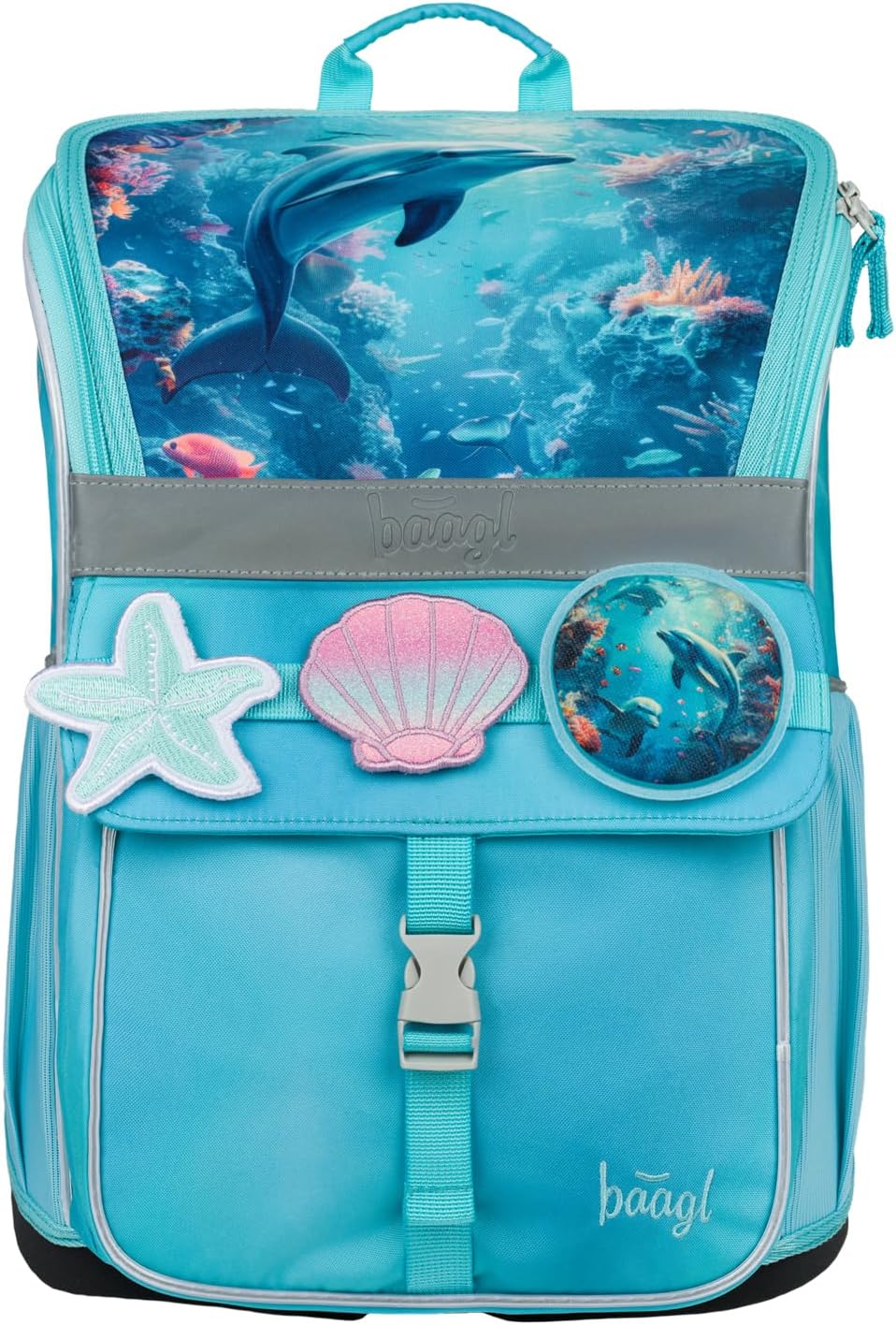 Schulranzen-Set Delfin, Delfin