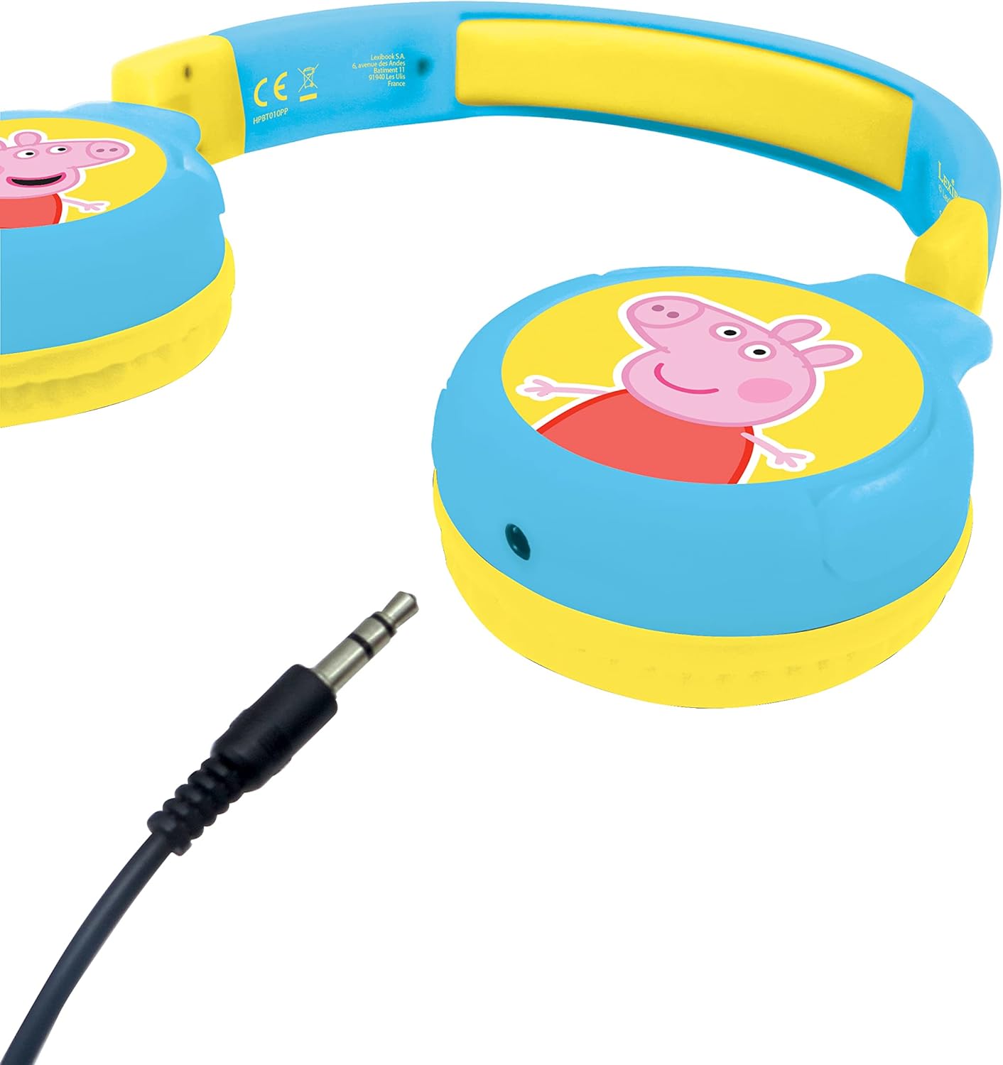 Peppa Wuz 2-in-1 Audio-Kopfhörer mit Bluetooth, Peppa Wutz