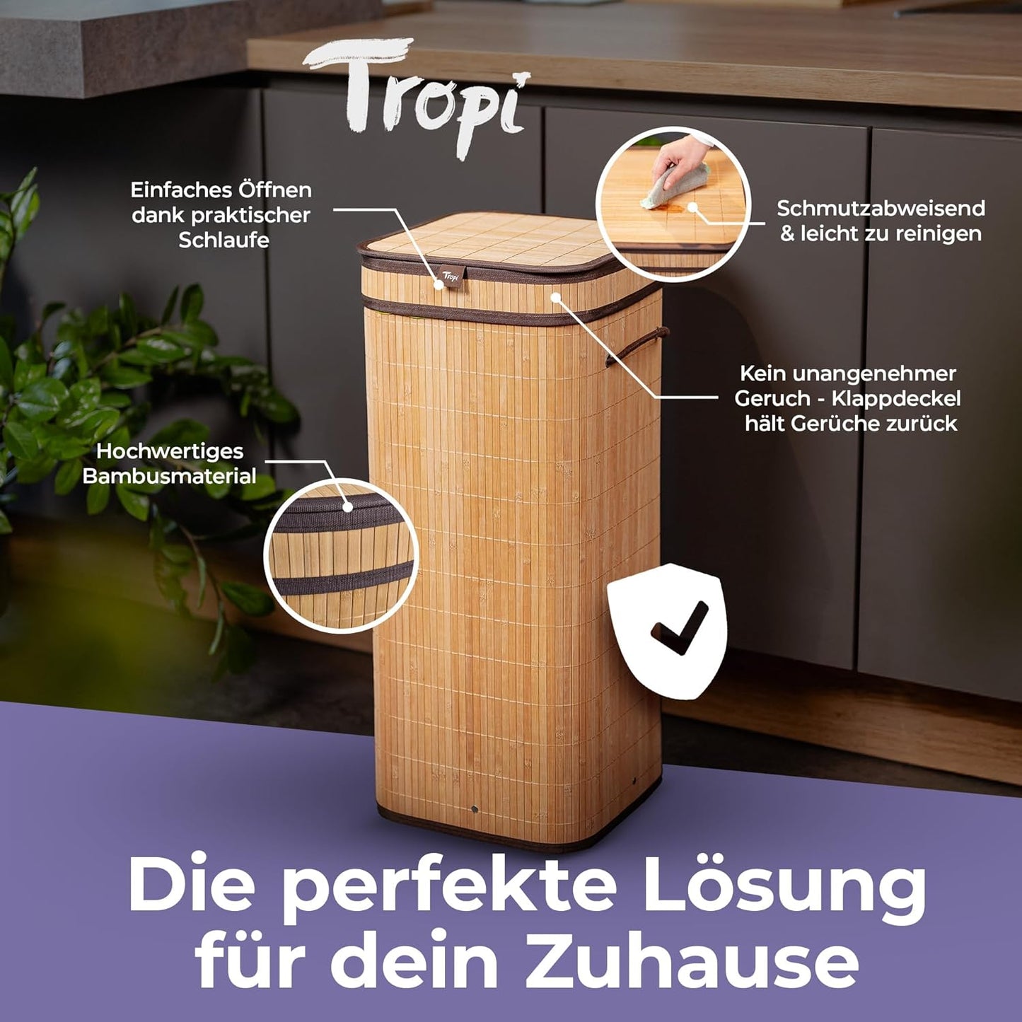 Müllsackständer, Quadratisch