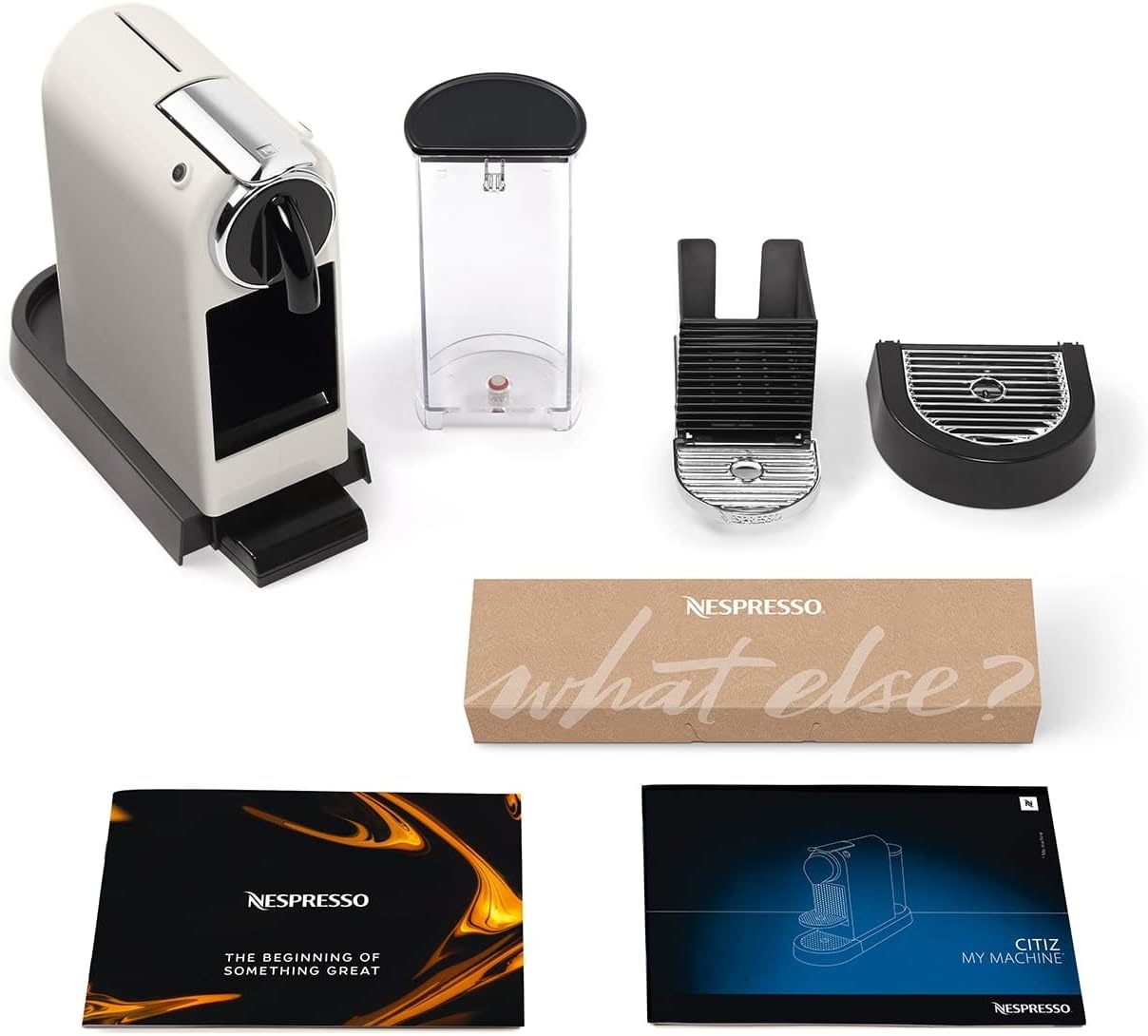 EN167.W Citiz Kaffeekapselmaschine mit Energiesparfunktion, Citiz / Weiss