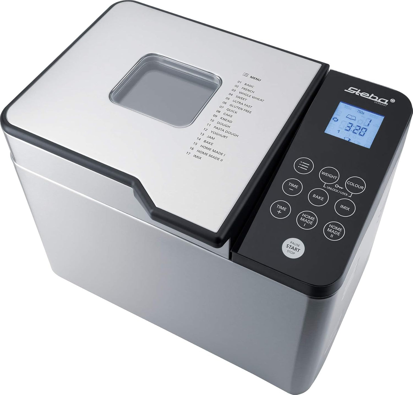 Brotbackautomat NP BM 2 mit 17 Programmen