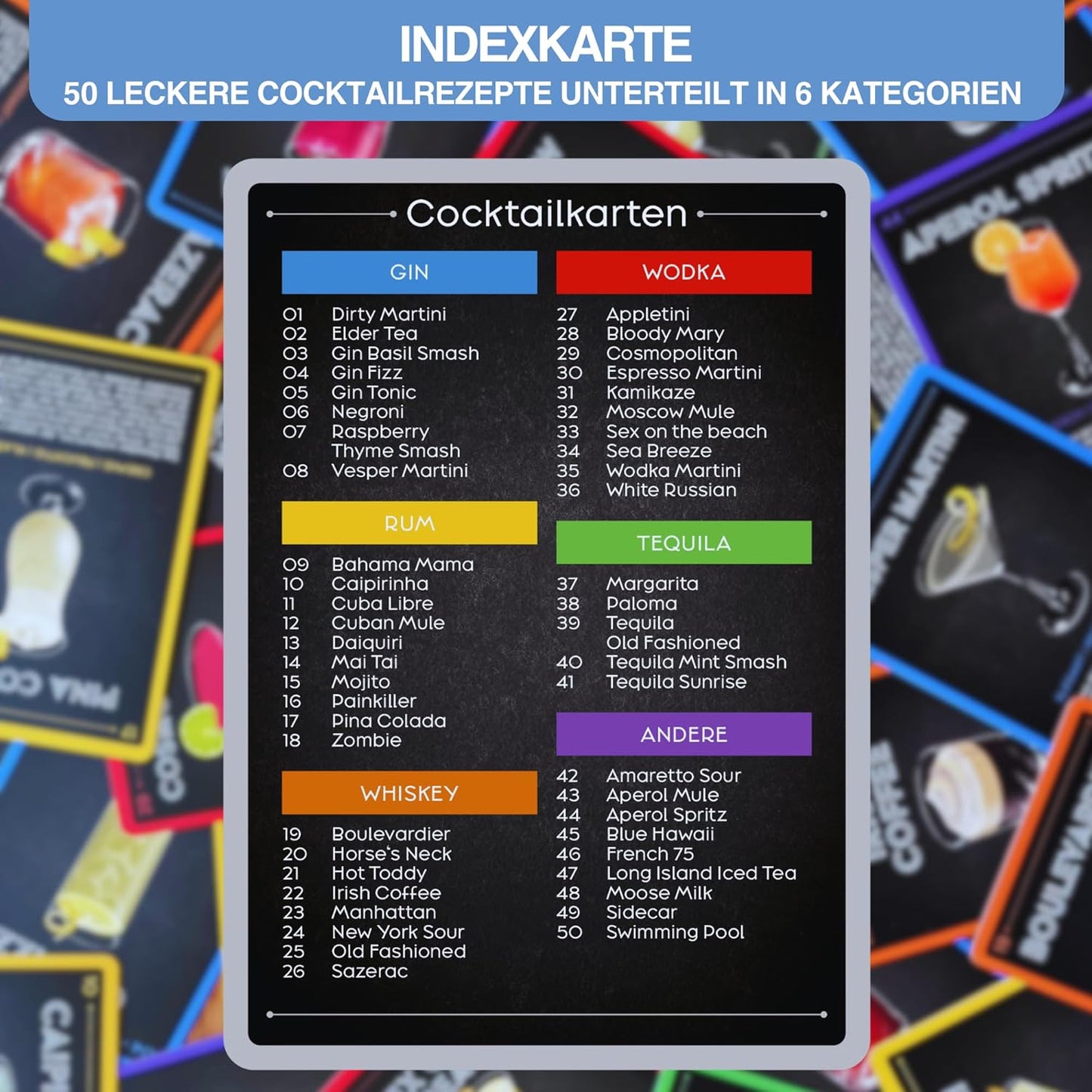 Cocktail Karten