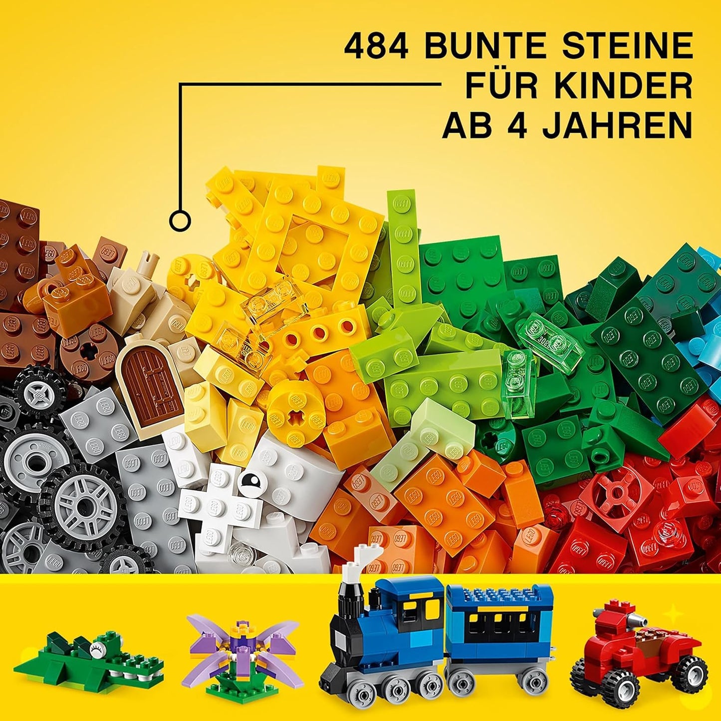 Mittelgrosse Bausteine-Box, Single