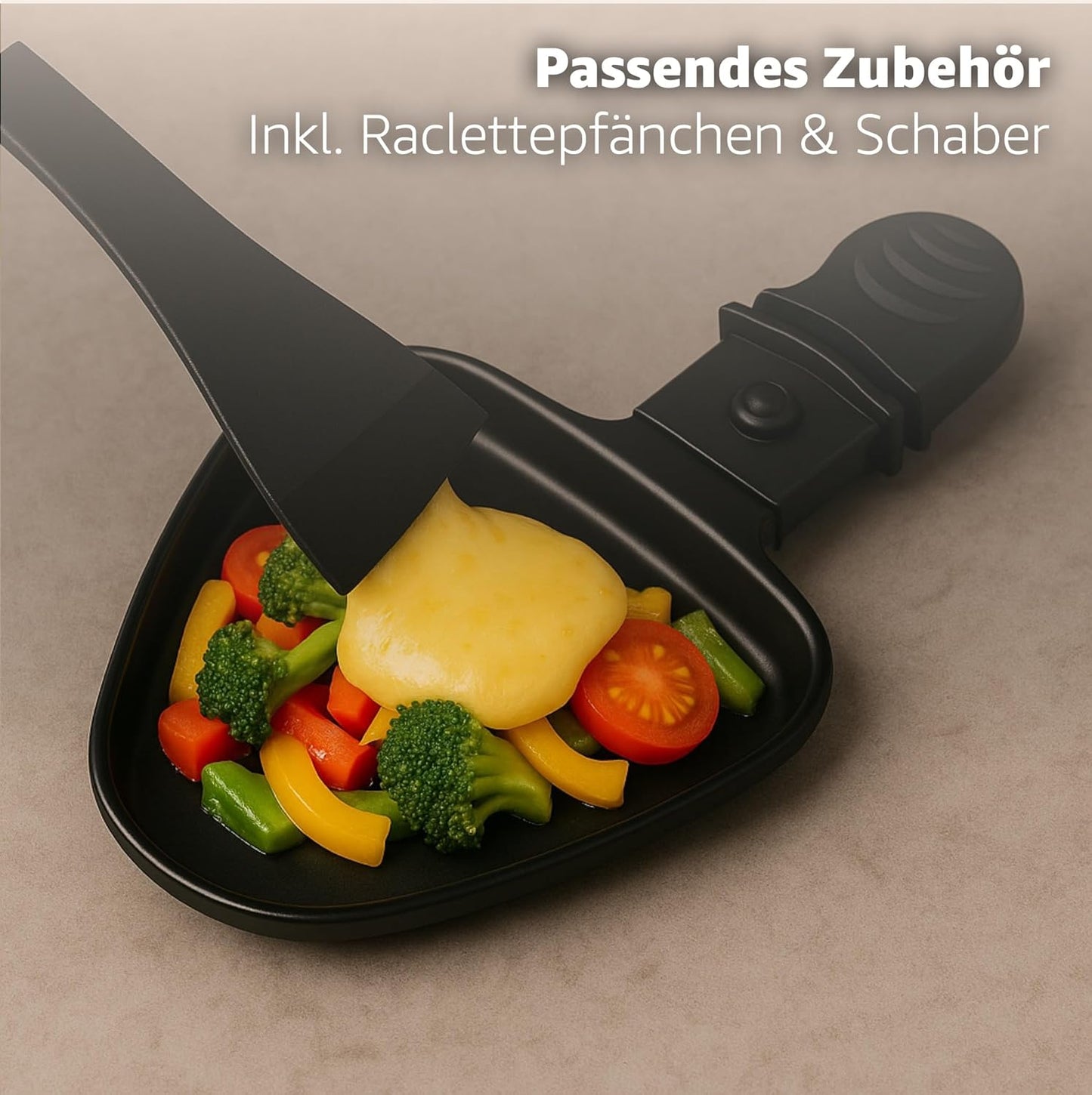 Raclette-Fondue-Set für 8 Personen, Fondue Set