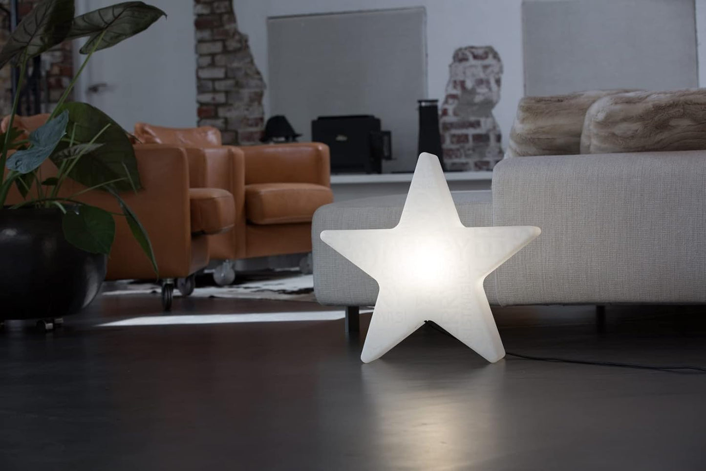 LED Weihnachtsstern Merry Christmas mit Farbwechsler