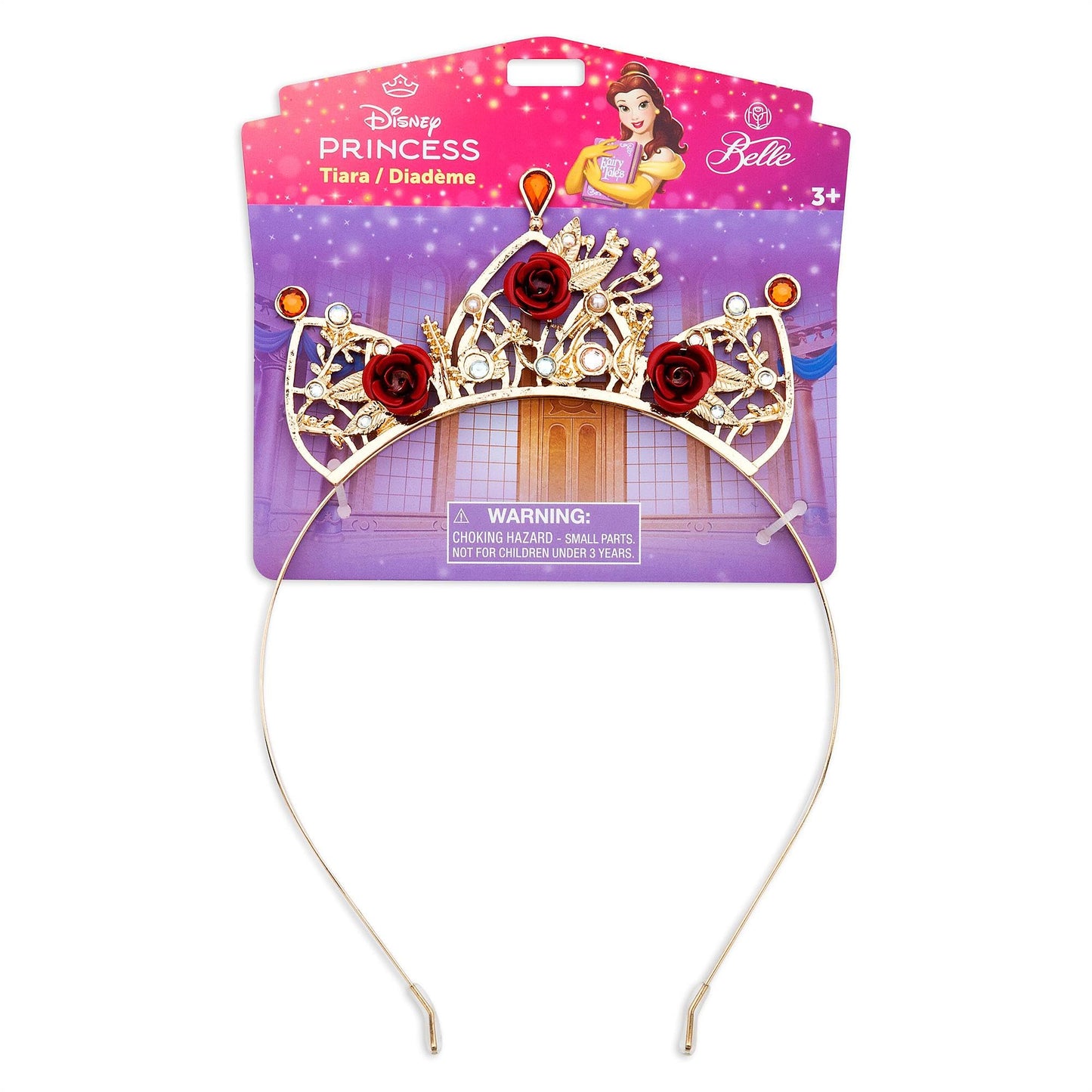 Die Schöne und das Biest: Belle Diadem mit Rosen und Strasssteinen, Belle