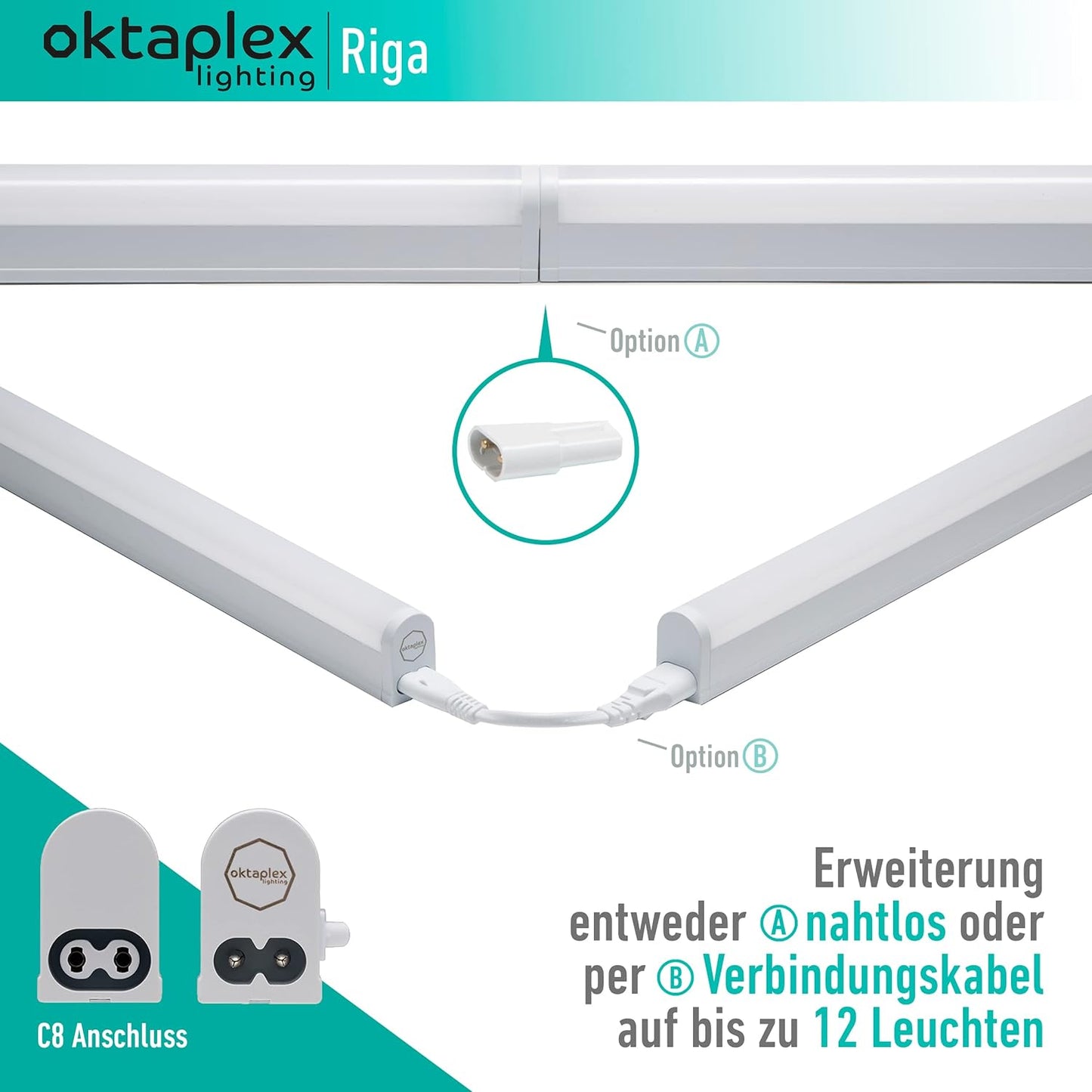 Küchenunterbauleuchte, 114cm | 18w 1 Stück