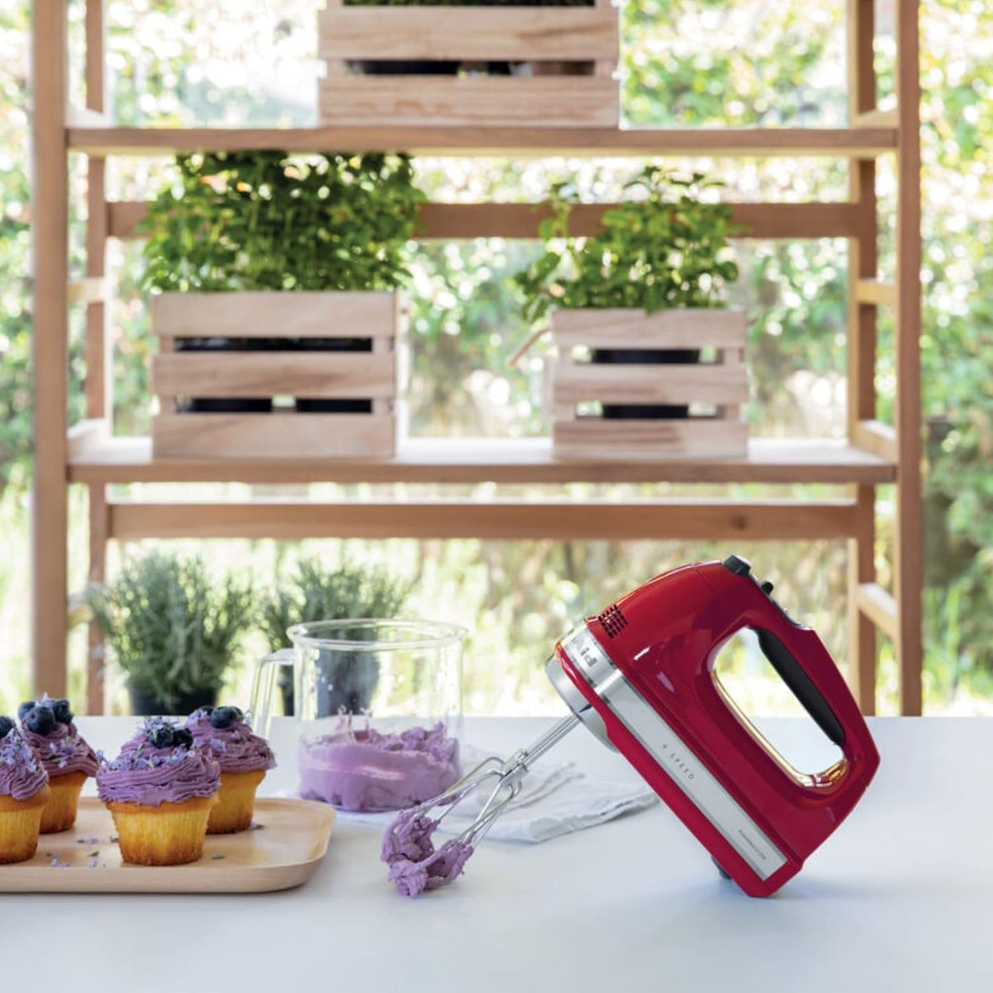 5khm9212 Handmixer, Empire Rot