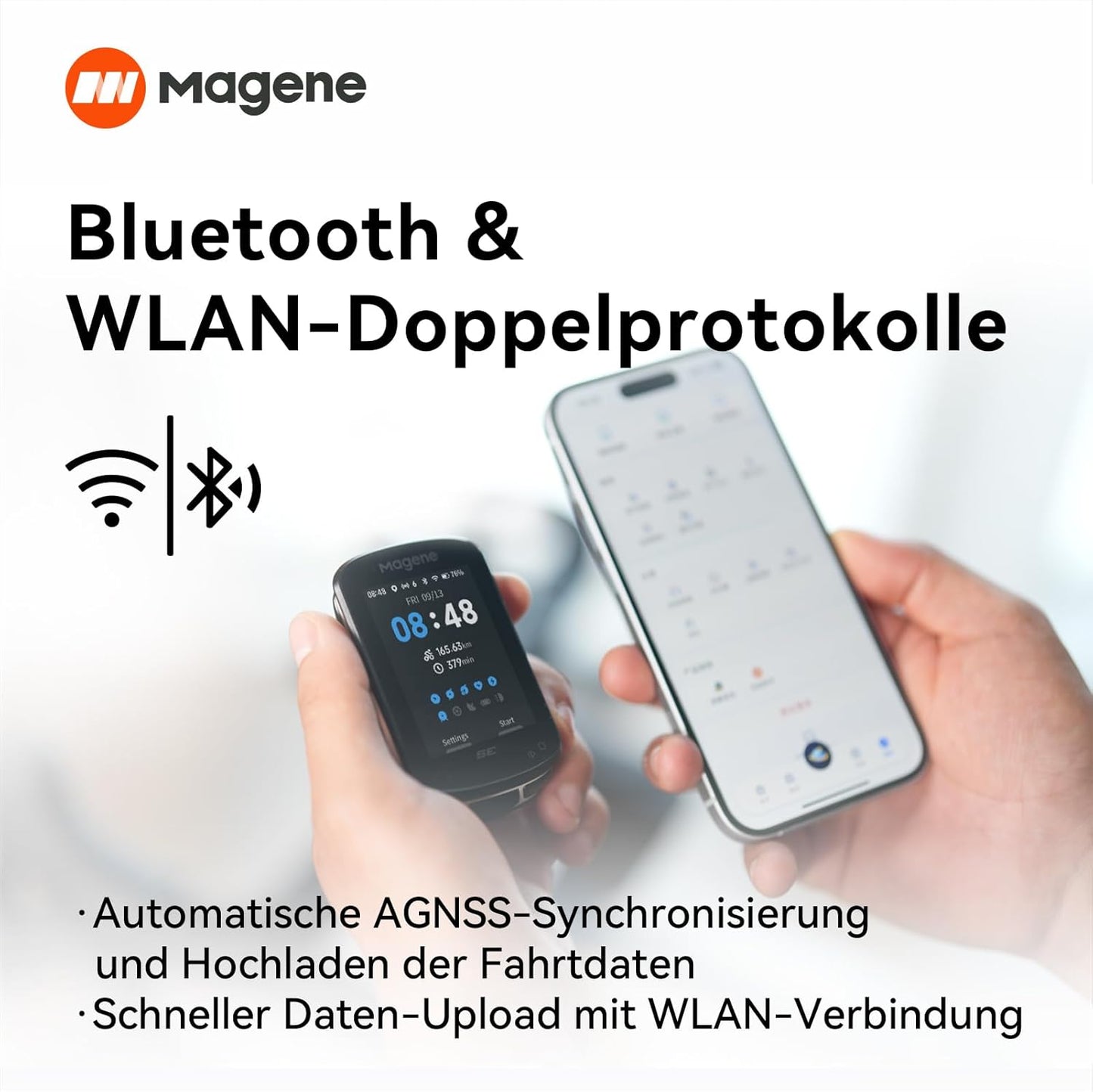 GPS Velocomputer mit Streckennavigation