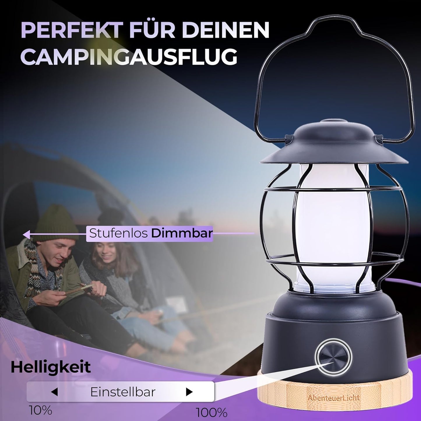 Outdoor LED-Camping-Laterne