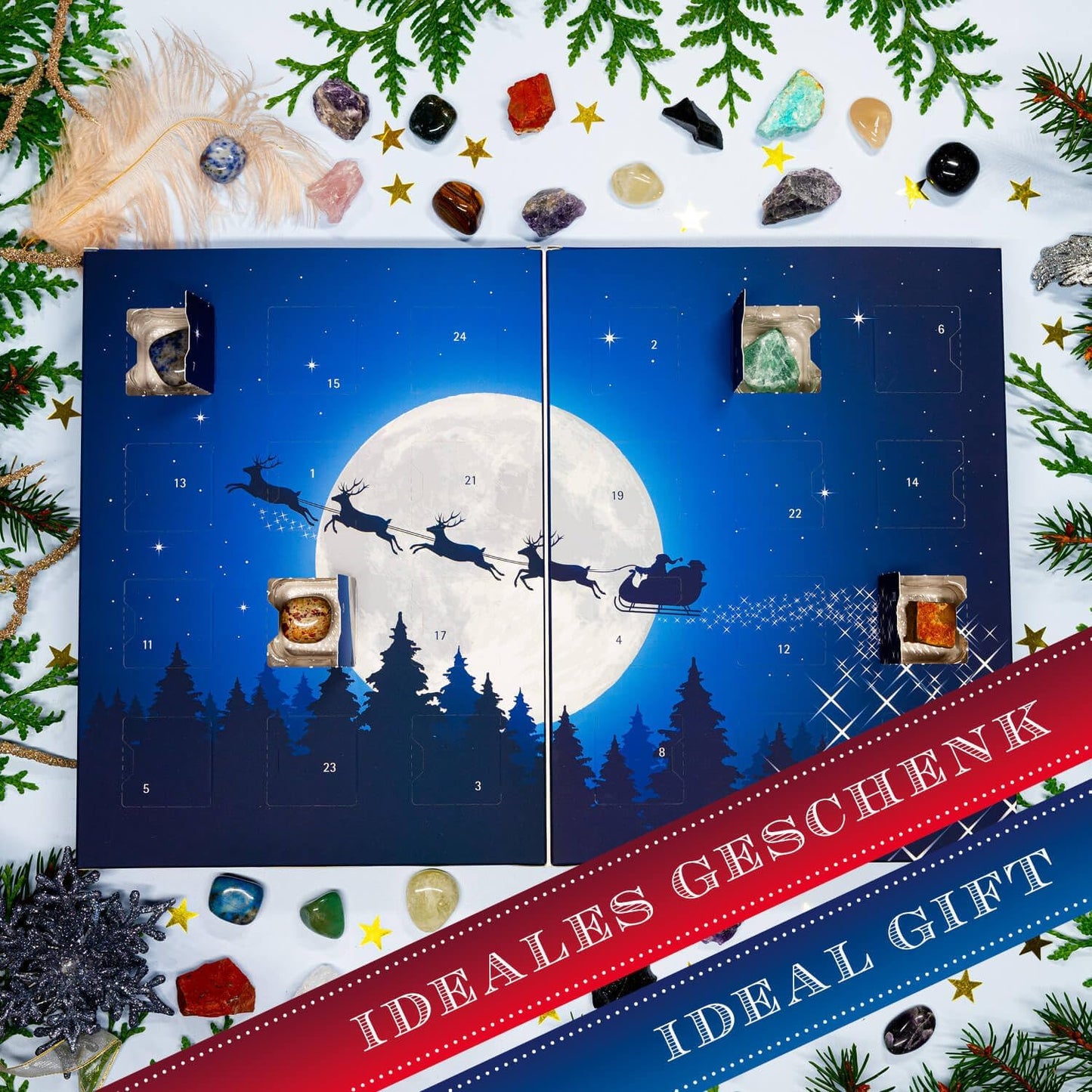 Adventskalender Mystische Edelsteine