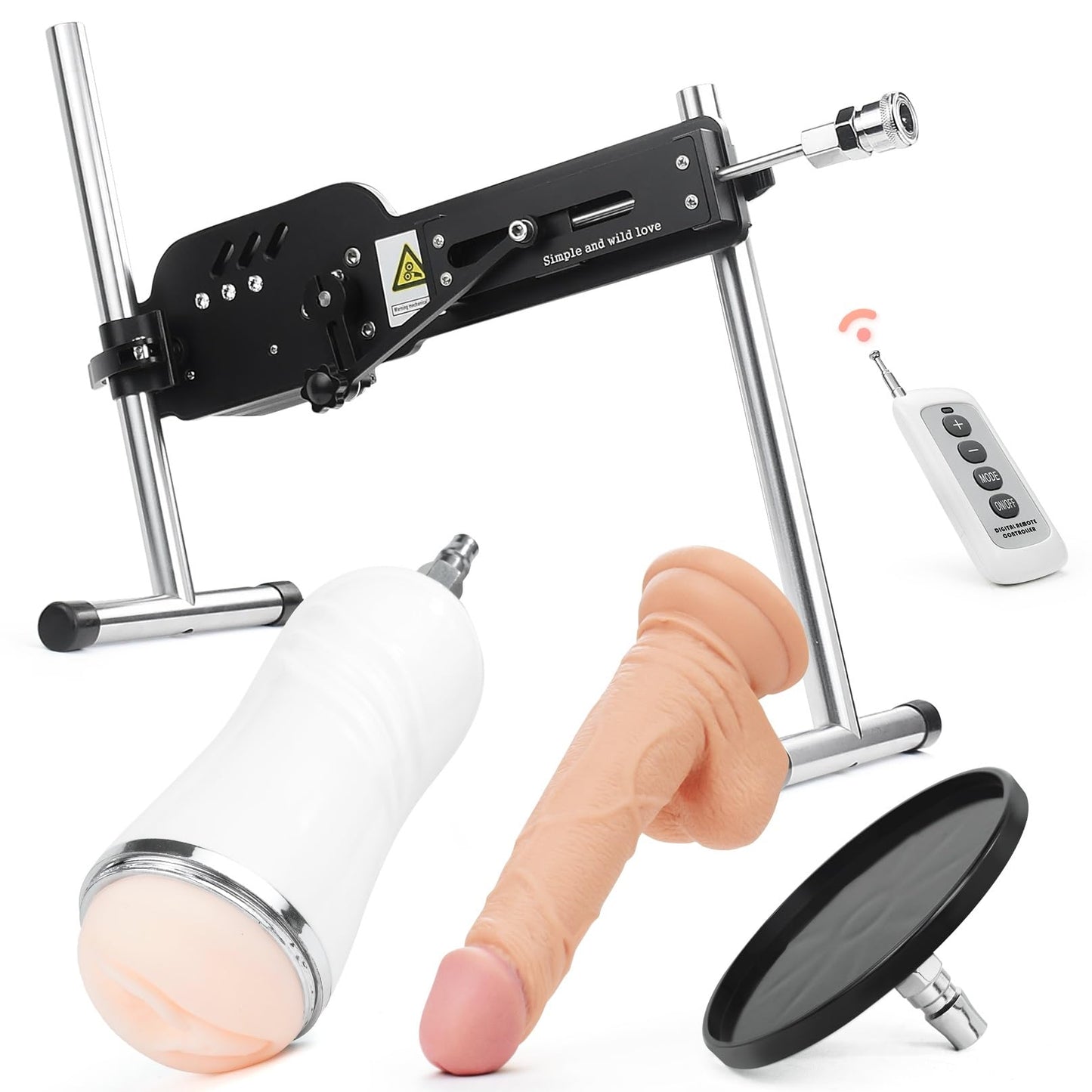 Sexmaschine mit Masturbator für Männer & Frauen