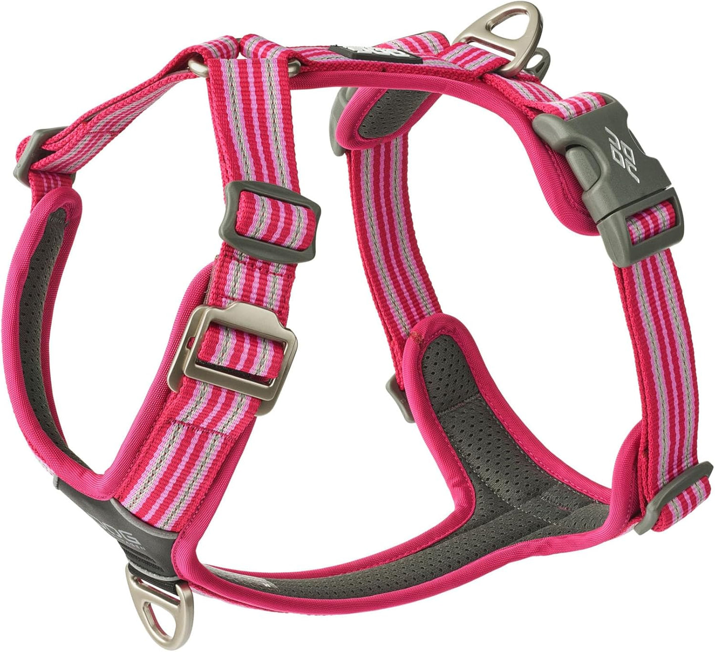 Comfort Walk Air 3.0 Hundegeschirr, reflektierend, Wild Rose XS