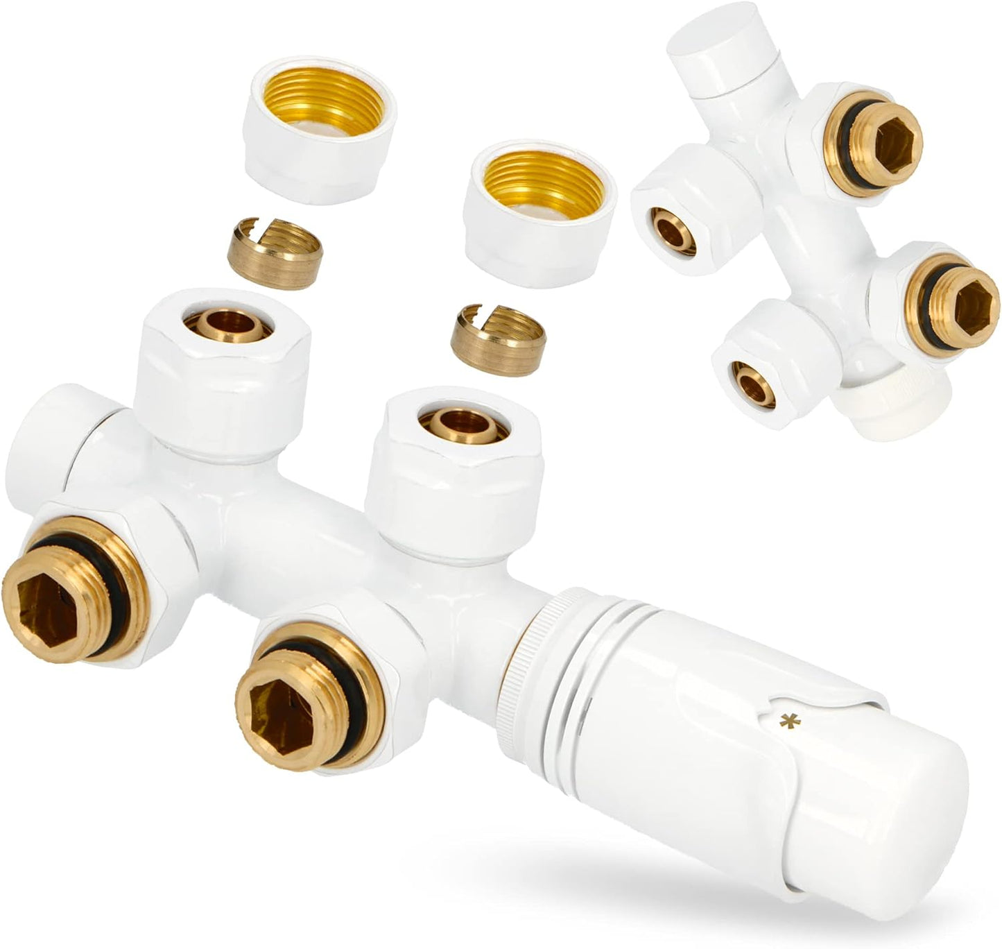 Multiblock Heizkörperthermostat, 1/2'' | Weiss
