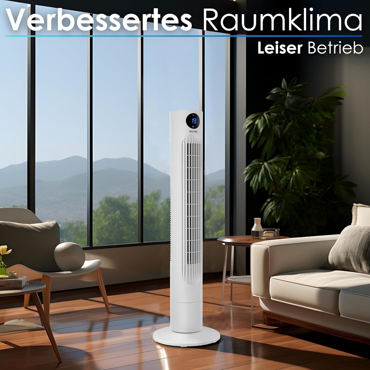 Leiser Turmventilator
