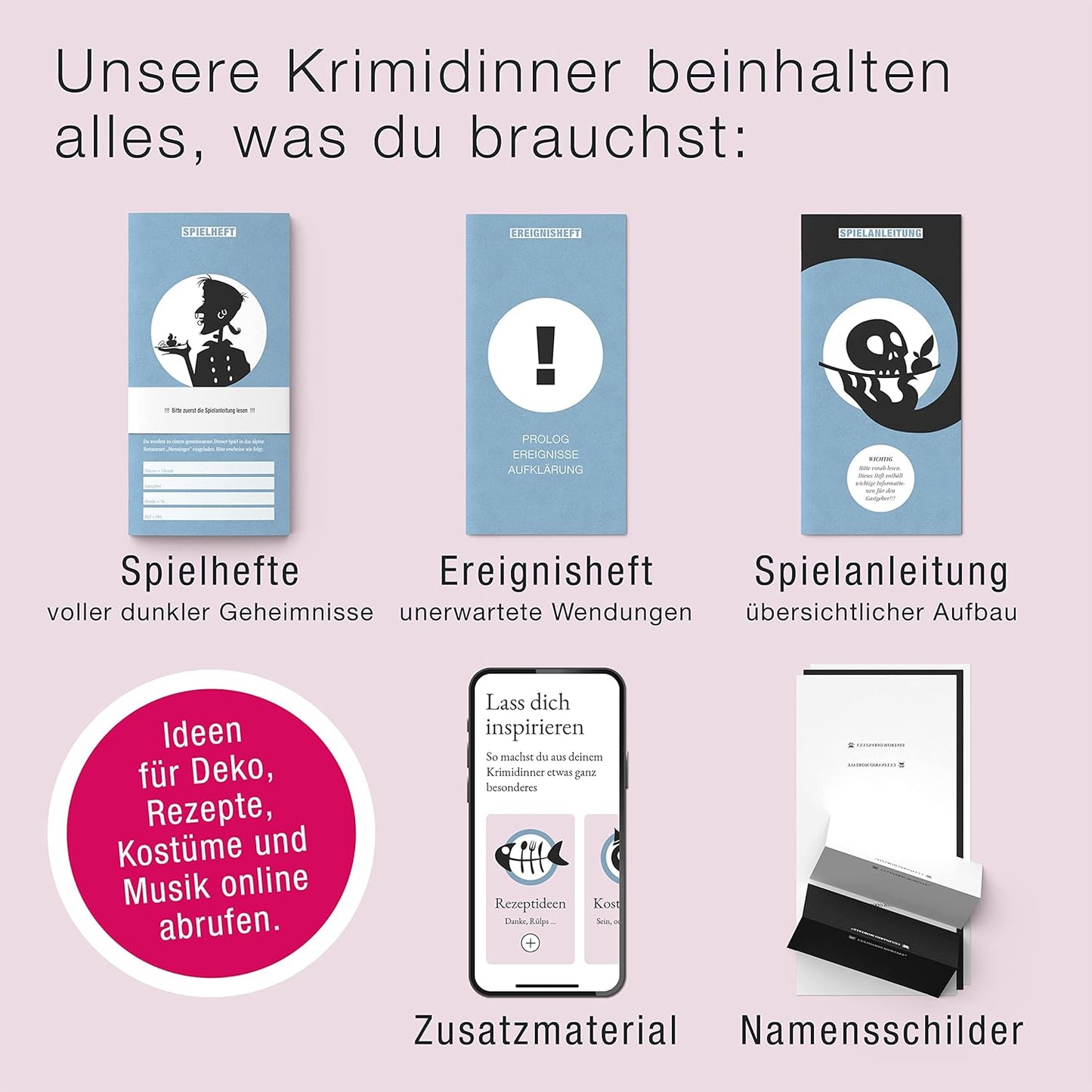 Mord nach Rezept - Krimidinner