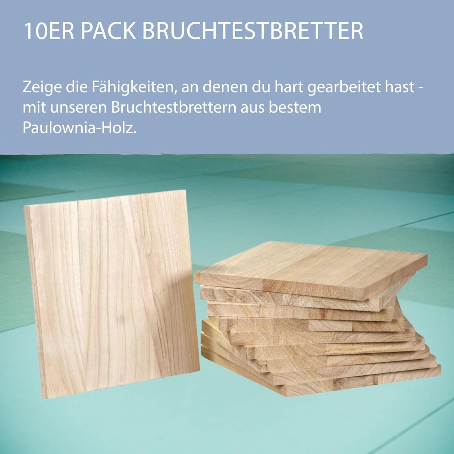 Bruchtestbretter Einweg-Set 10 Stück, 15 mm dick