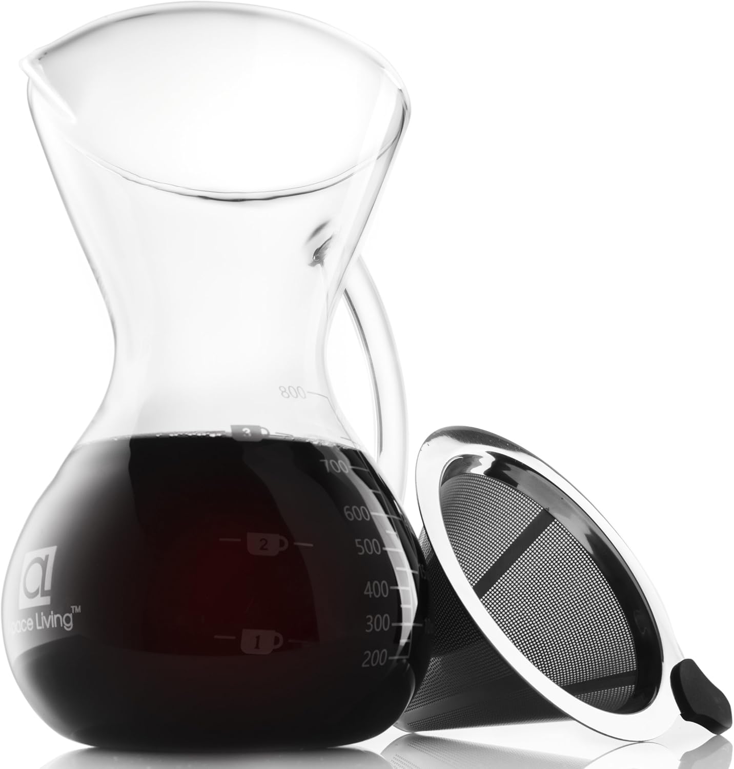 Kaffeebereiter-Set, 800 ML